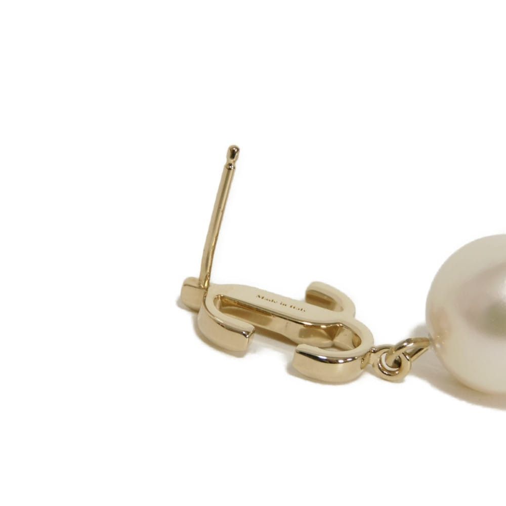 Jimmy Choo Jimmy Choo JIMMY CHOO JC Pearl Earrings Plastic / Synthetic Earrings JCPEARLEARRINGDXQ DUTY FREE for USA Size ONE SIZE - 11 Thumbnail