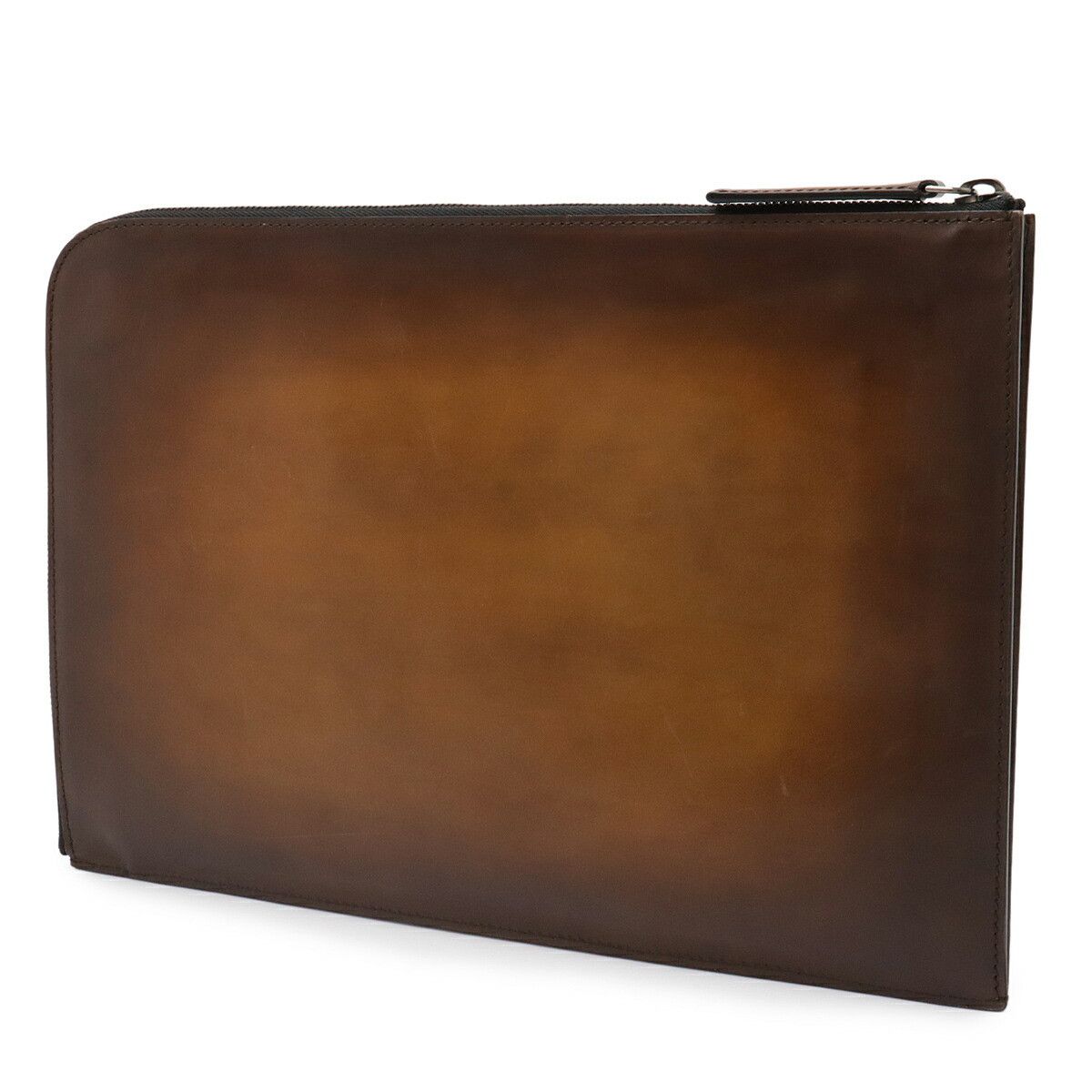 Berluti Berluti Berluti Calligraphy Nino XL Venetian Leather Clutch Bag Leather Clutch Bag DUTY FREE for USA Size ONE SIZE - 2 Thumbnail