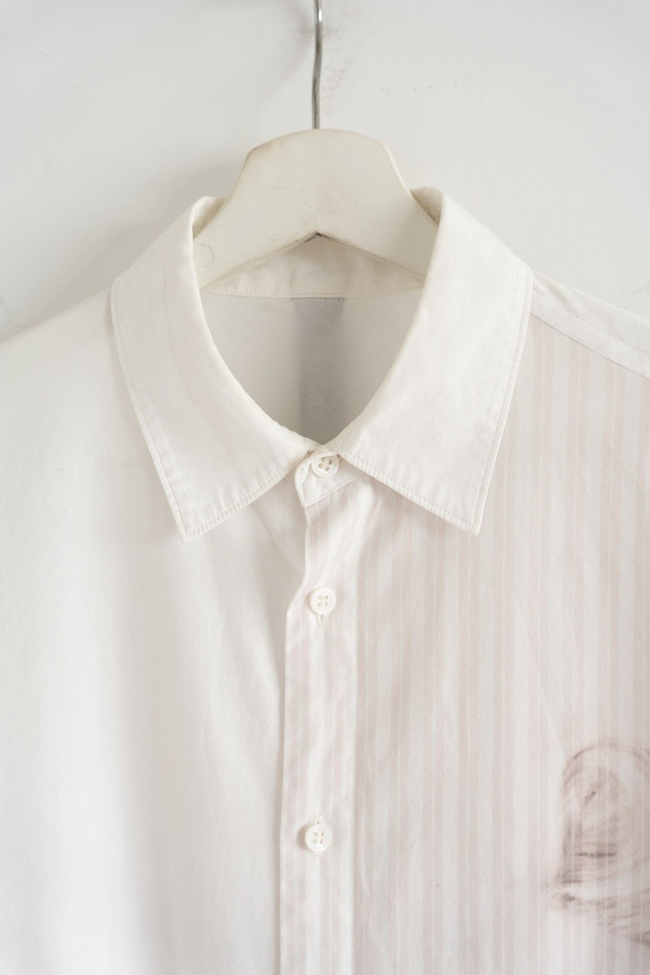 Ground Y Yohji Yamamoto 19AW Marilyn Portrait White Shirt Size US L / EU 52-54 / 3 - 4 Thumbnail