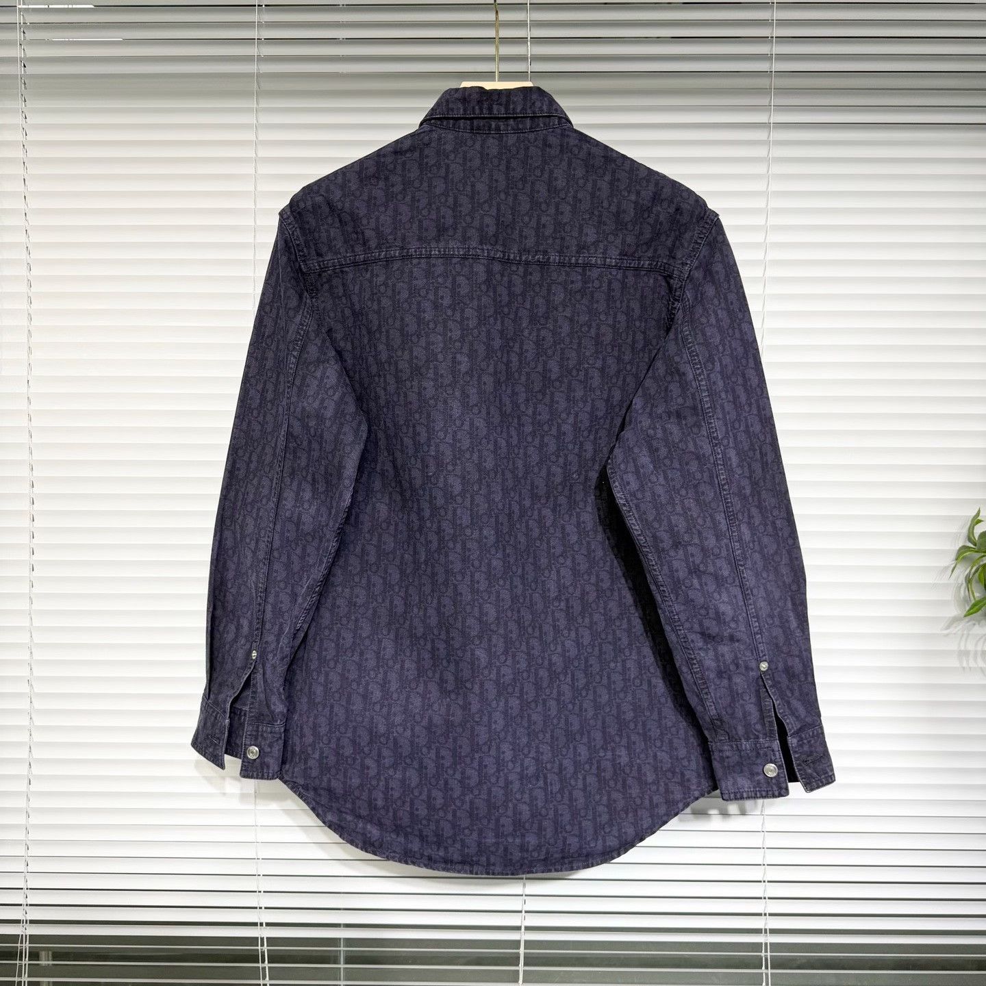 Dior Dior Oblique Denim Navy Jacket Size US M / EU 48-50 / 2 - 2 Thumbnail