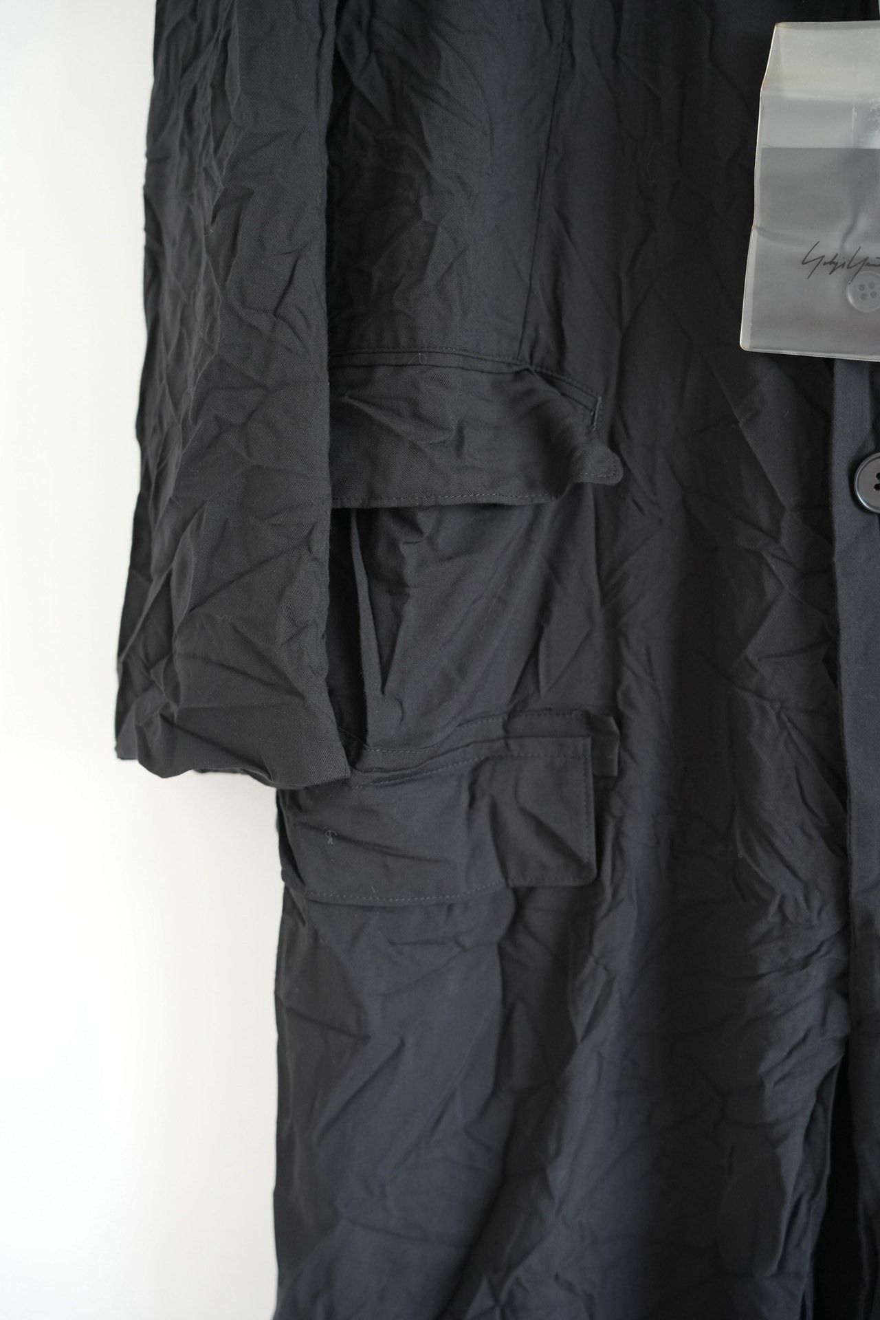 Yohji Yamamoto Yohji Yamamoto 18SS Pleated Dr.Jkt Coat Size US L / EU 52-54 / 3 - 5 Thumbnail