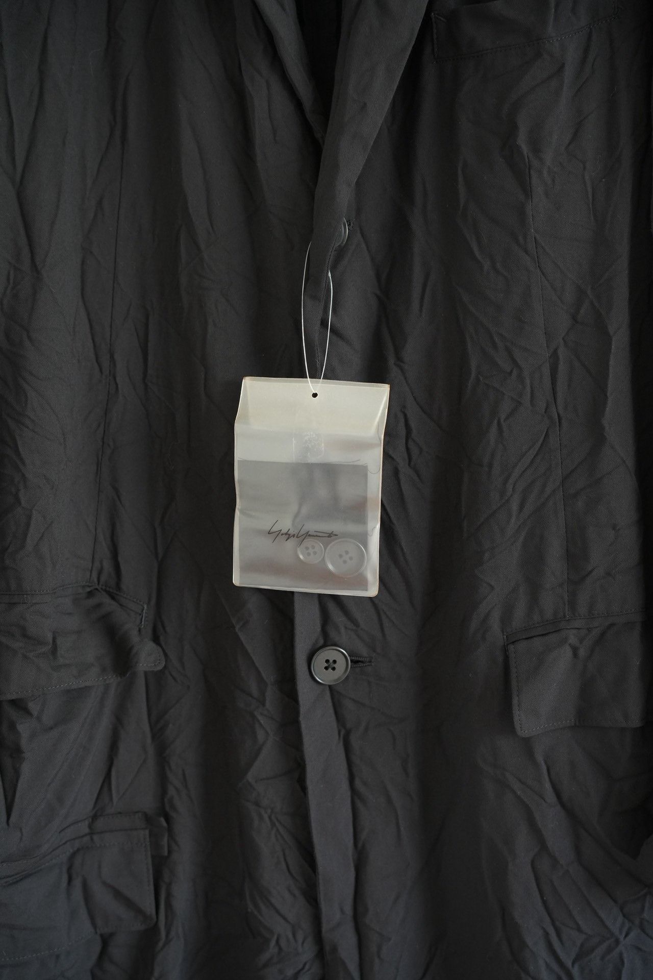 Yohji Yamamoto Yohji Yamamoto 18SS Pleated Dr.Jkt Coat Size US L / EU 52-54 / 3 - 4 Thumbnail