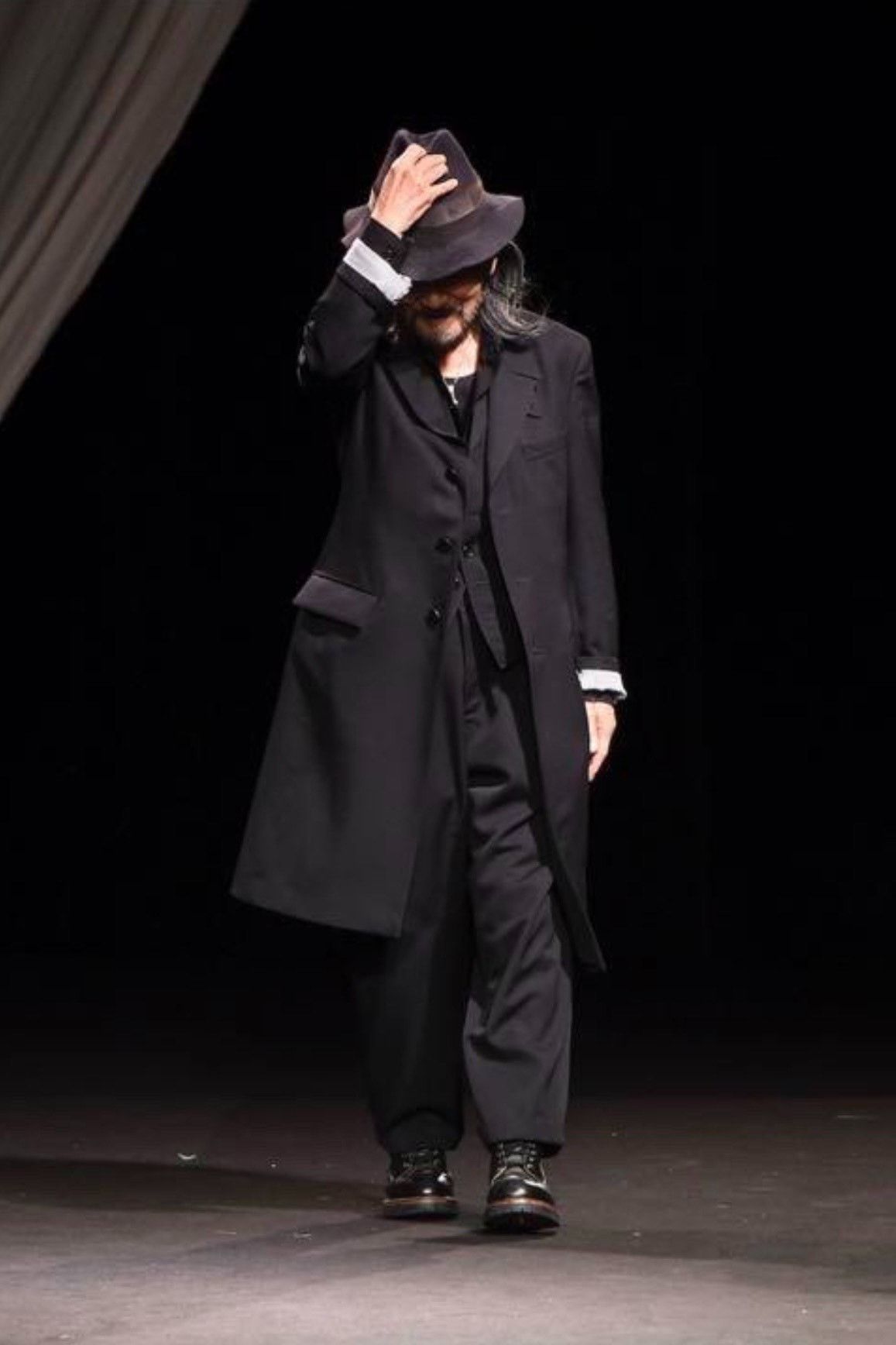 Yohji Yamamoto Yohji Yamamoto 18SS Pleated Dr.Jkt Coat Size US L / EU 52-54 / 3 - 6 Thumbnail