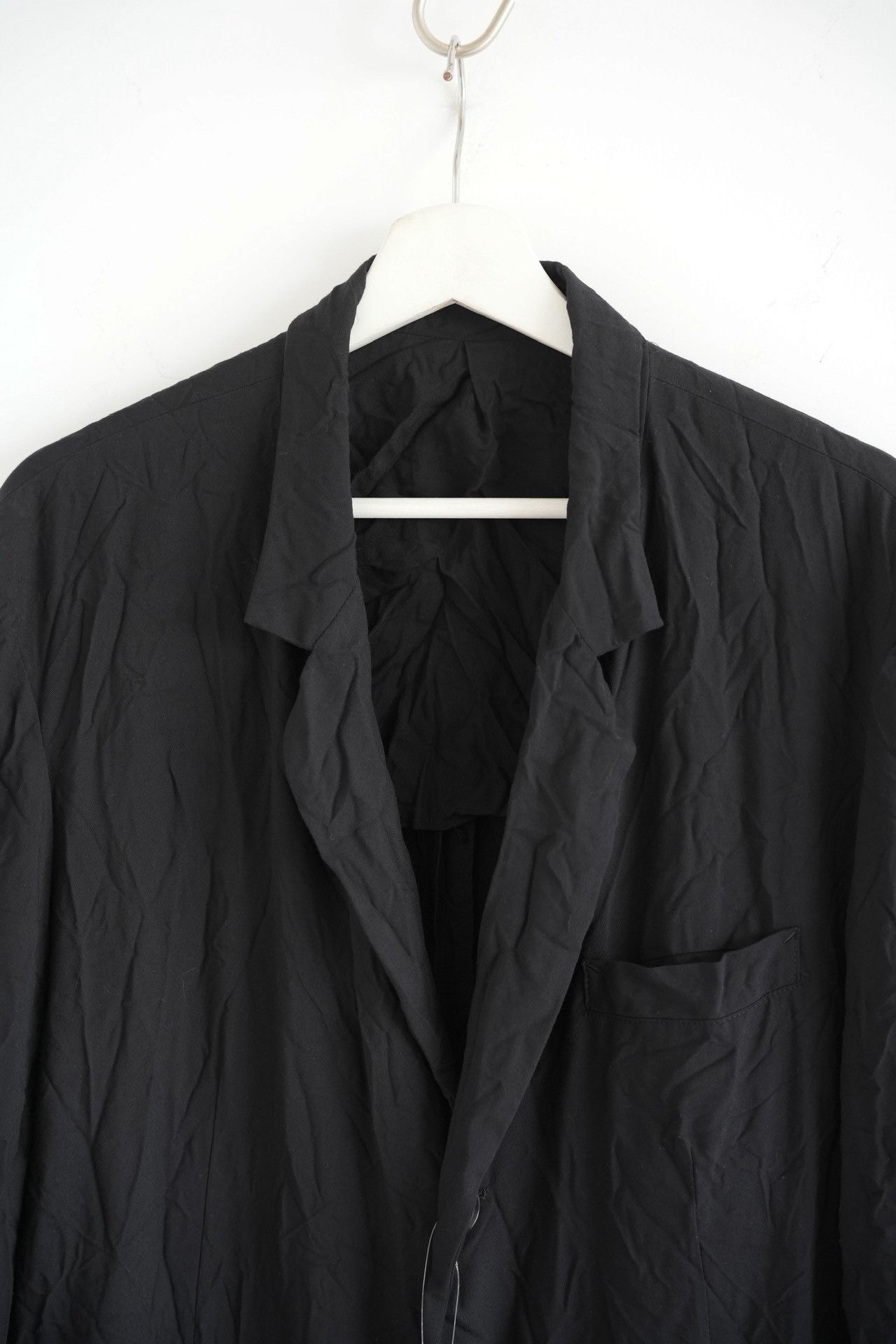 Yohji Yamamoto Yohji Yamamoto 18SS Pleated Dr.Jkt Coat Size US L / EU 52-54 / 3 - 3 Thumbnail