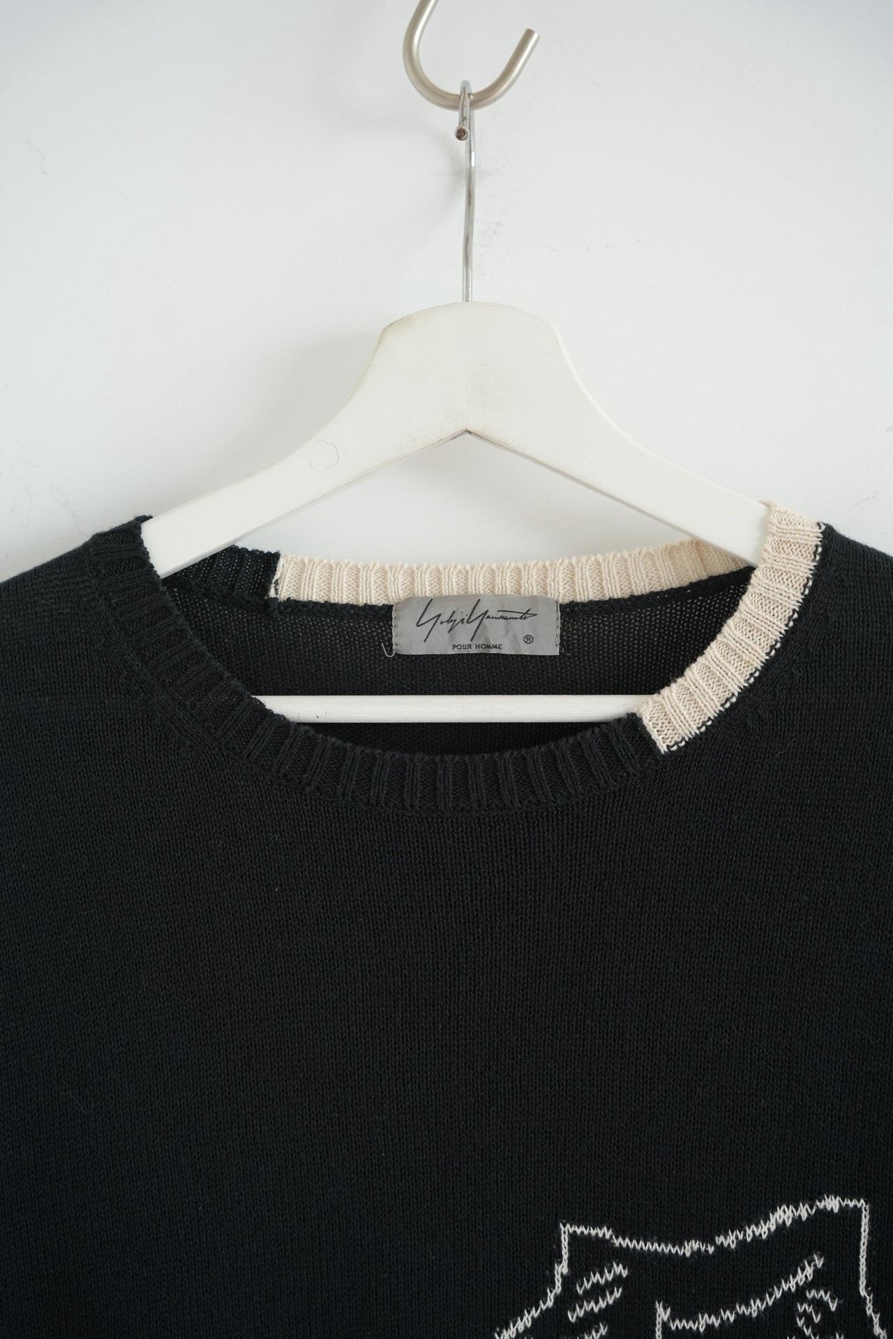 Yohji Yamamoto Yohji Yamamoto 20SS Portrait Sweater Size US L / EU 52-54 / 3 - 4 Thumbnail