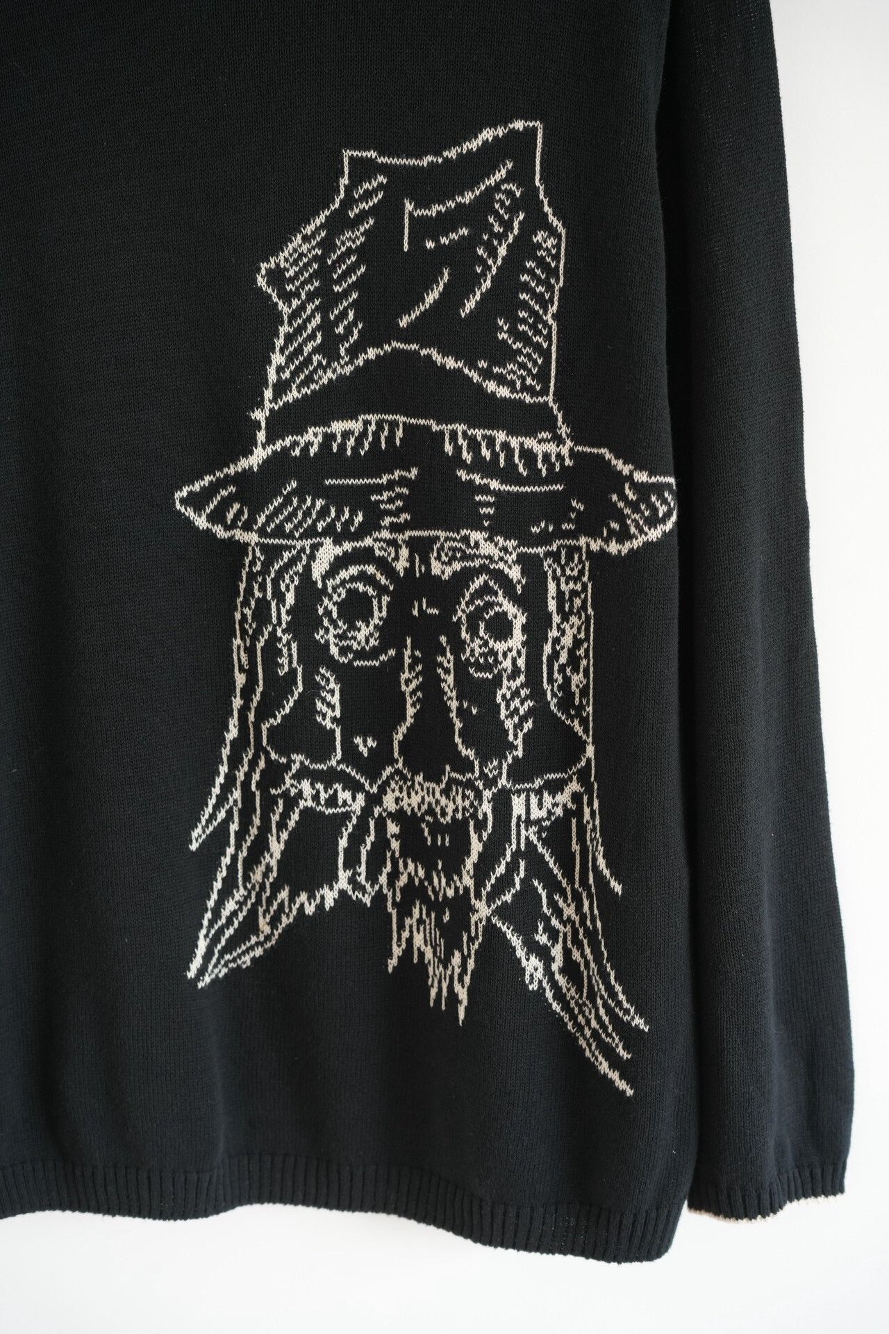 Yohji Yamamoto Yohji Yamamoto 20SS Portrait Sweater Size US L / EU 52-54 / 3 - 3 Thumbnail