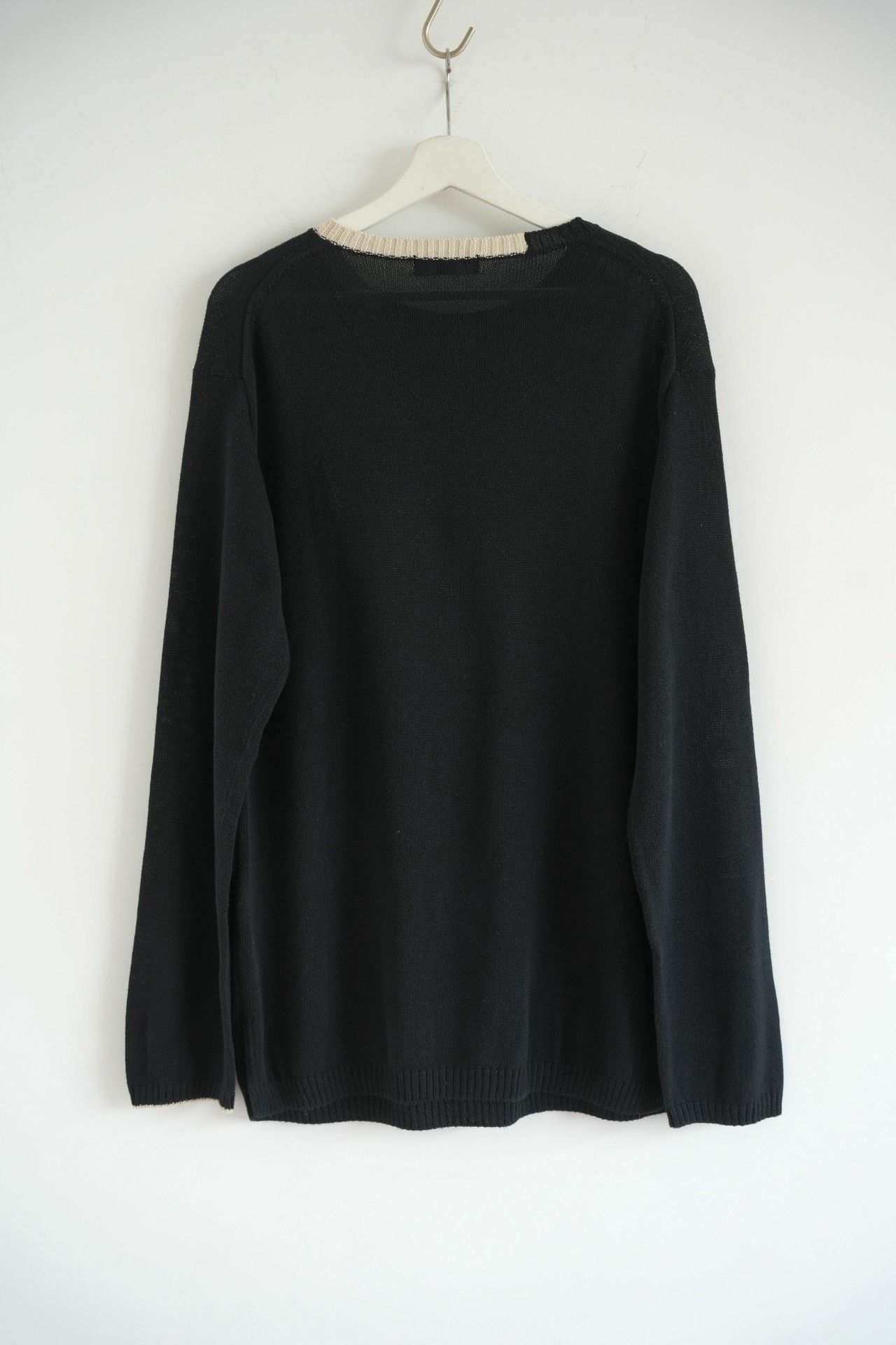 Yohji Yamamoto Yohji Yamamoto 20SS Portrait Sweater Size US L / EU 52-54 / 3 - 2 Thumbnail