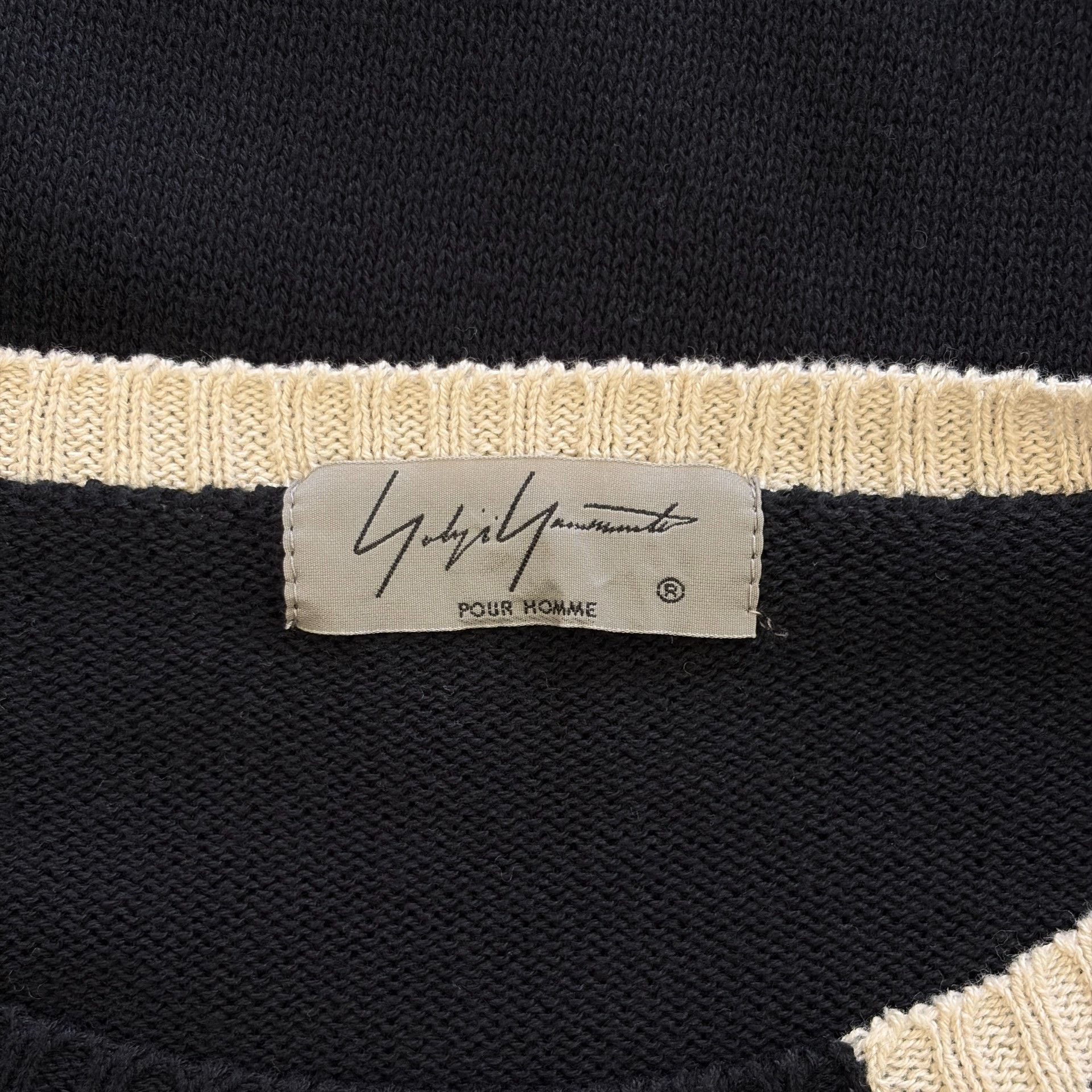 Yohji Yamamoto Yohji Yamamoto 20SS Portrait Sweater Size US L / EU 52-54 / 3 - 6 Thumbnail