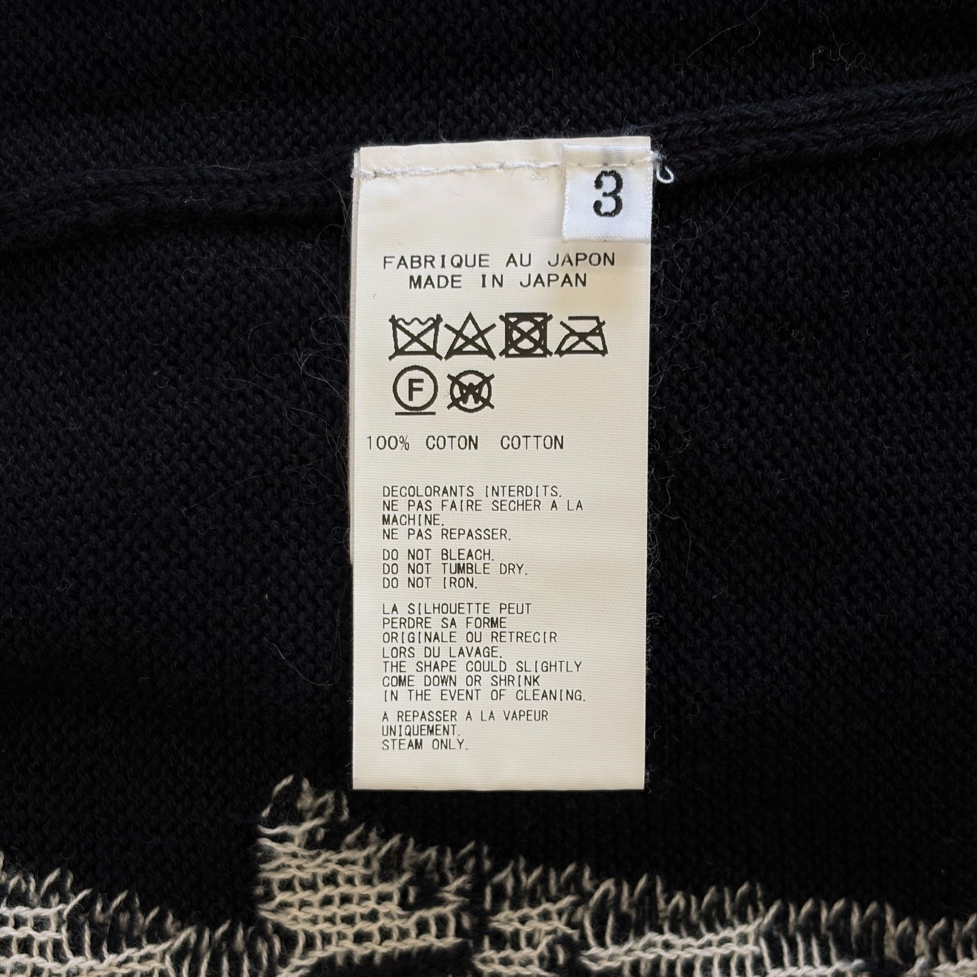 Yohji Yamamoto Yohji Yamamoto 20SS Portrait Sweater Size US L / EU 52-54 / 3 - 7 Thumbnail