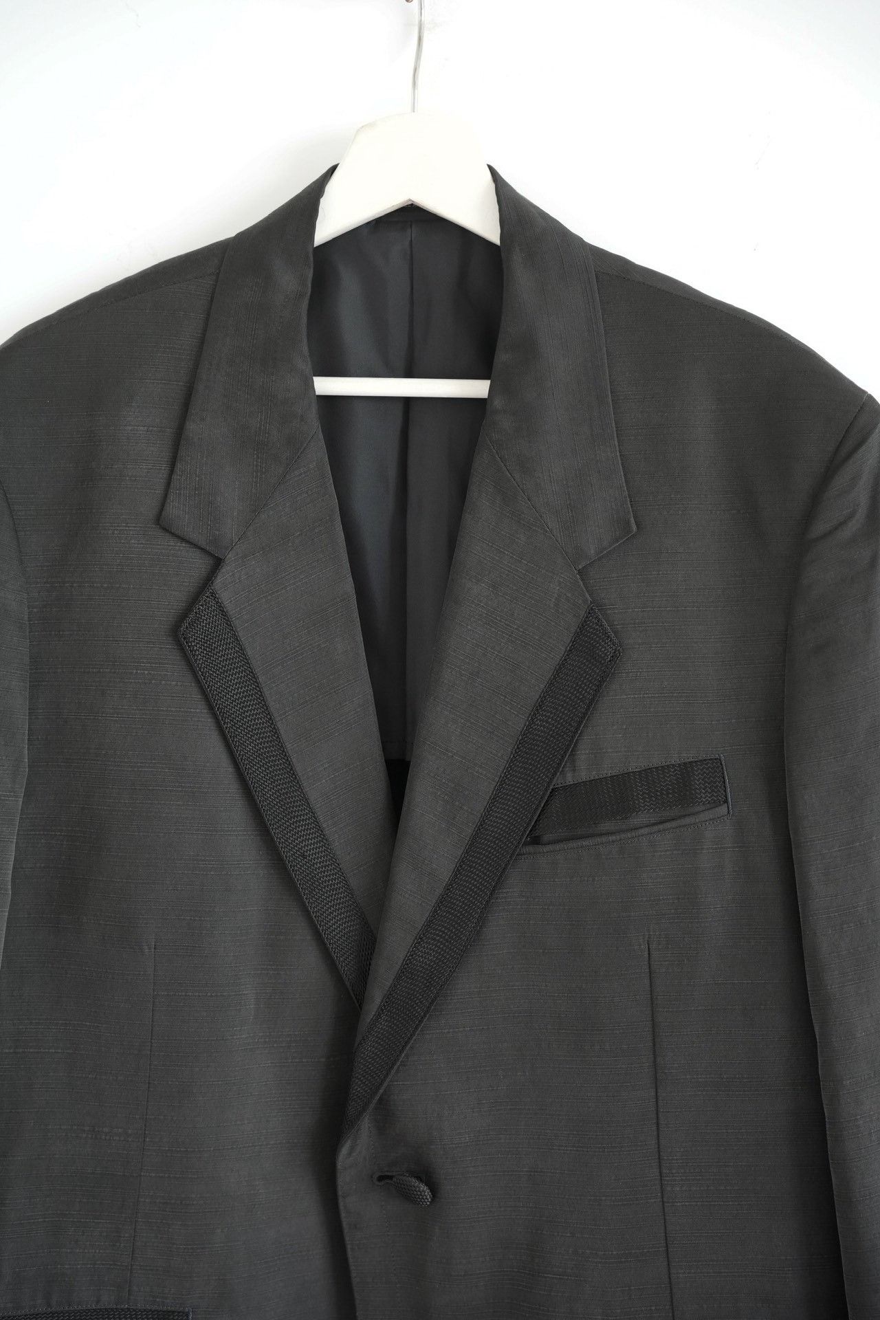 Yohji Yamamoto Yohji Yamamoto 03SS Silk Blazer Size US M / EU 48-50 / 2 - 4 Thumbnail
