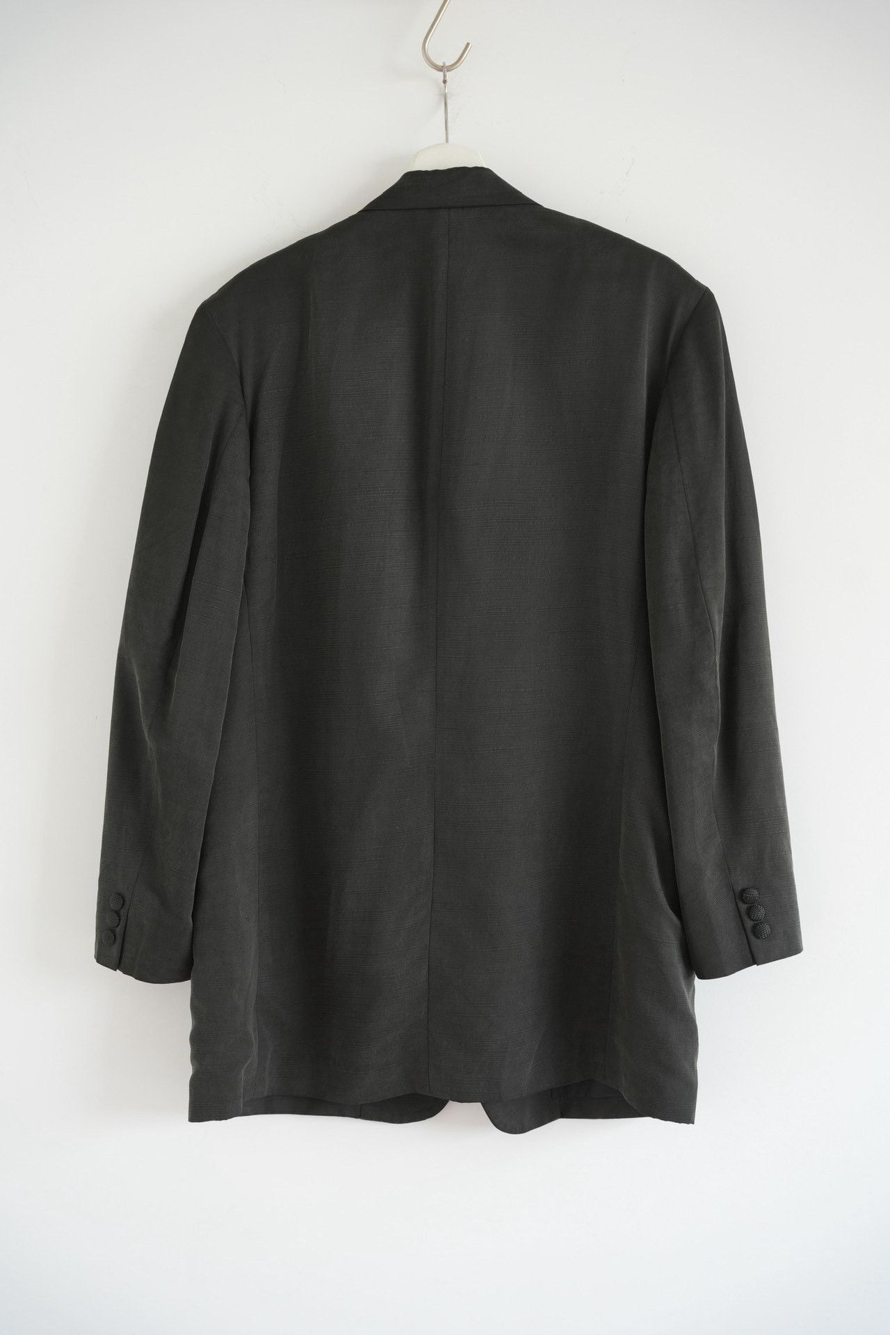 Yohji Yamamoto Yohji Yamamoto 03SS Silk Blazer Size US M / EU 48-50 / 2 - 2 Thumbnail