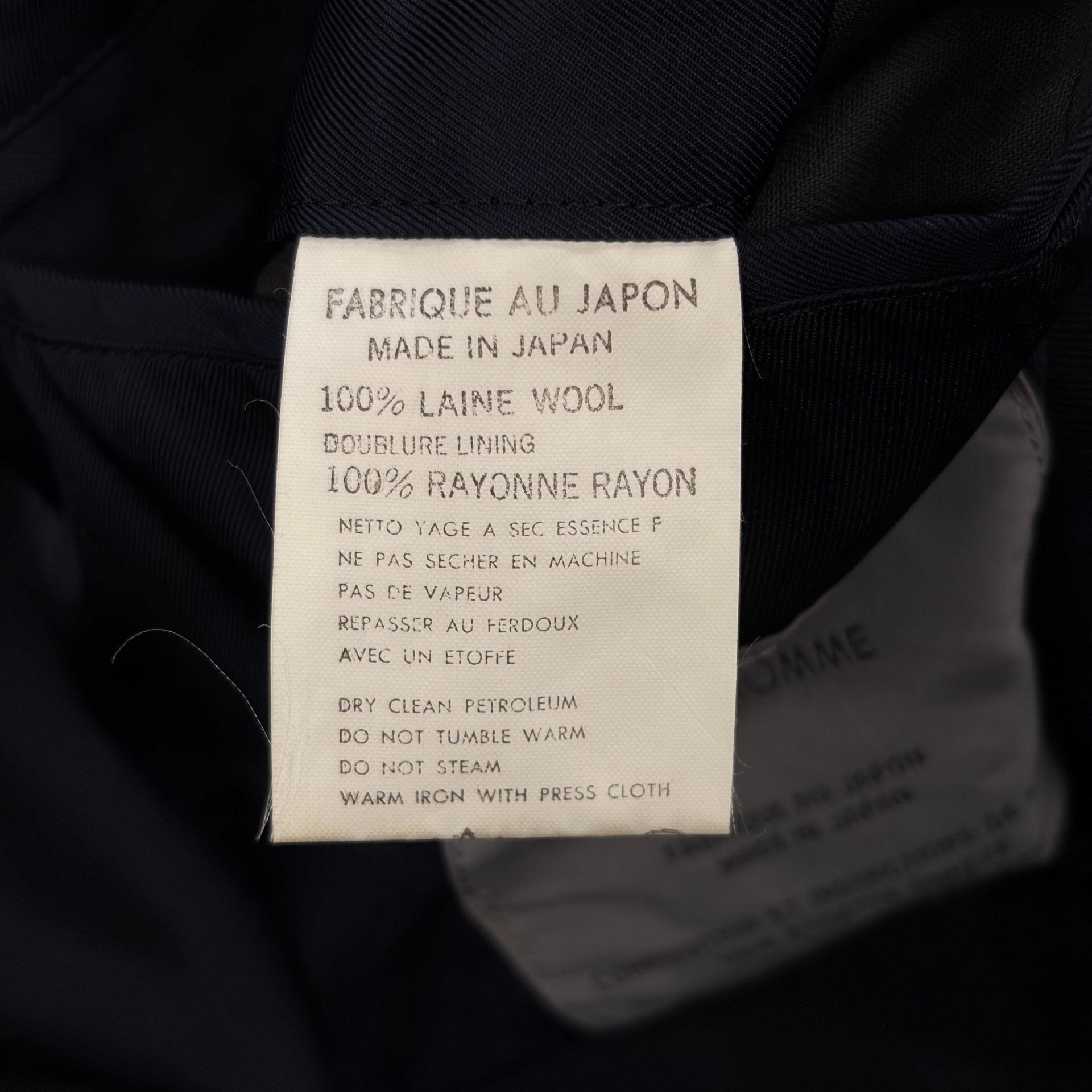 Yohji Yamamoto Yohji Yamamoto 93AW Reggae 4-Button Suit Size US M / EU 48-50 / 2 - 8 Thumbnail