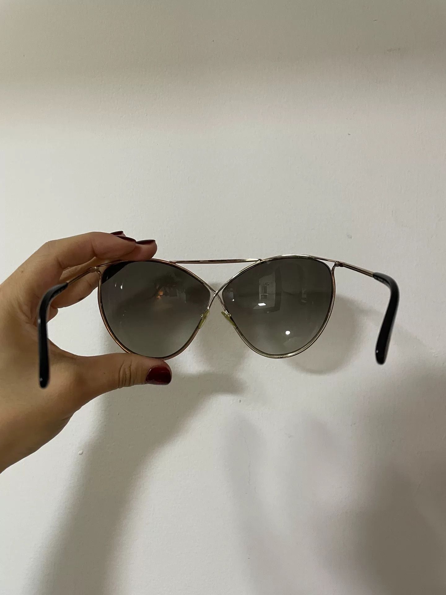 Tom Ford Tom Ford Insect Design Large Frame Sunglasses Size ONE SIZE - 2 Thumbnail