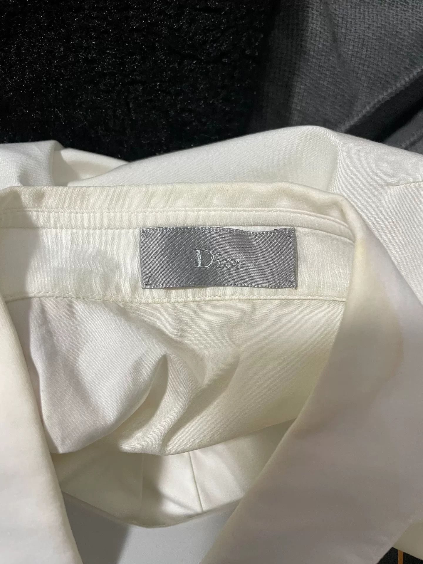 Dior Dior Logo White Shirt Size 38 Size S / US 4 / IT 40 - 3 Thumbnail