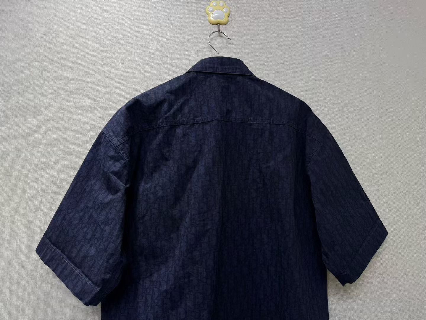 Dior DIOR All-Over Logo Denim Short Sleeve Size US M / EU 48-50 / 2 - 5 Thumbnail