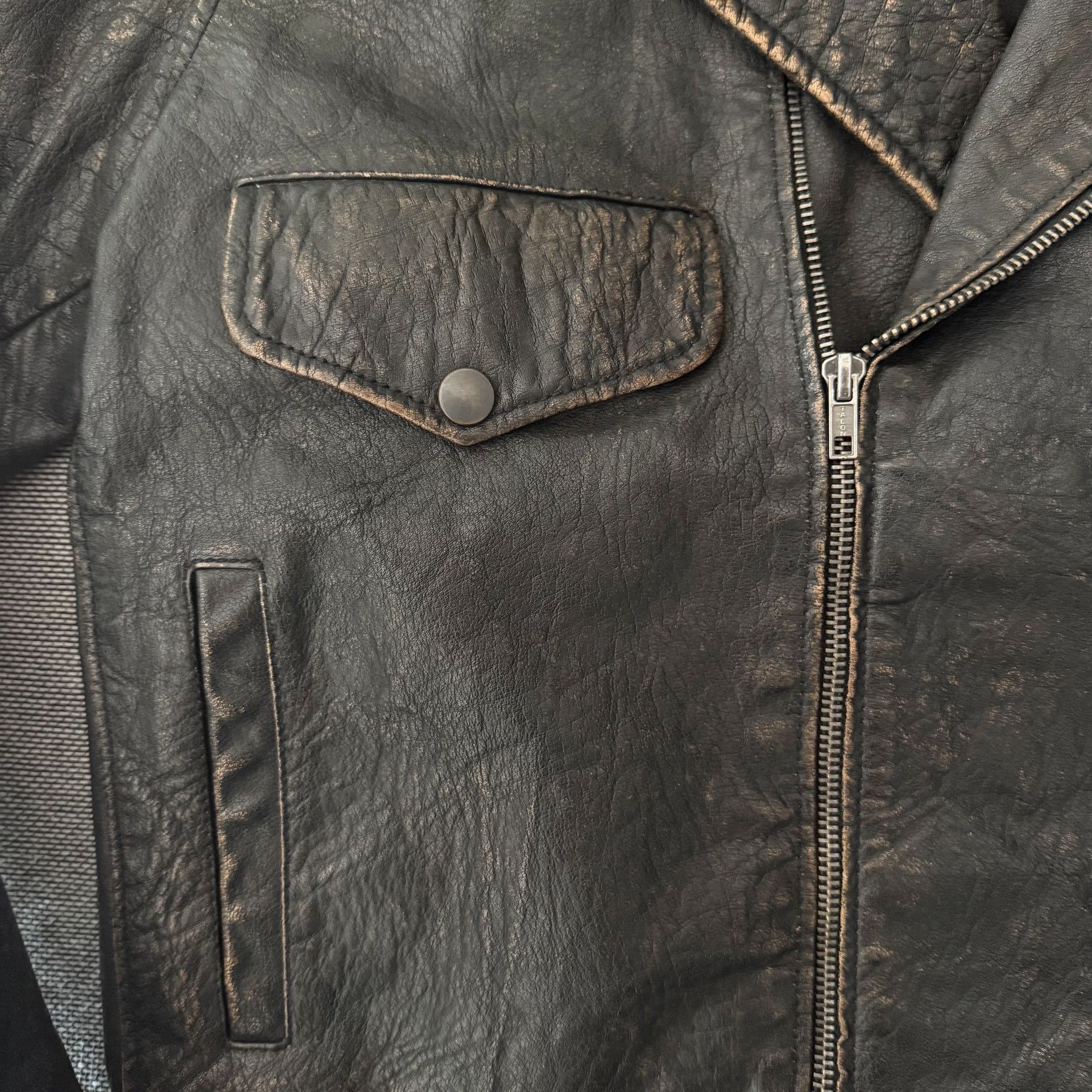 Levi's Vintage Clothing Levi's LVC 1950s Leather Moto Jacket Size US M / EU 48-50 / 2 - 5 Thumbnail
