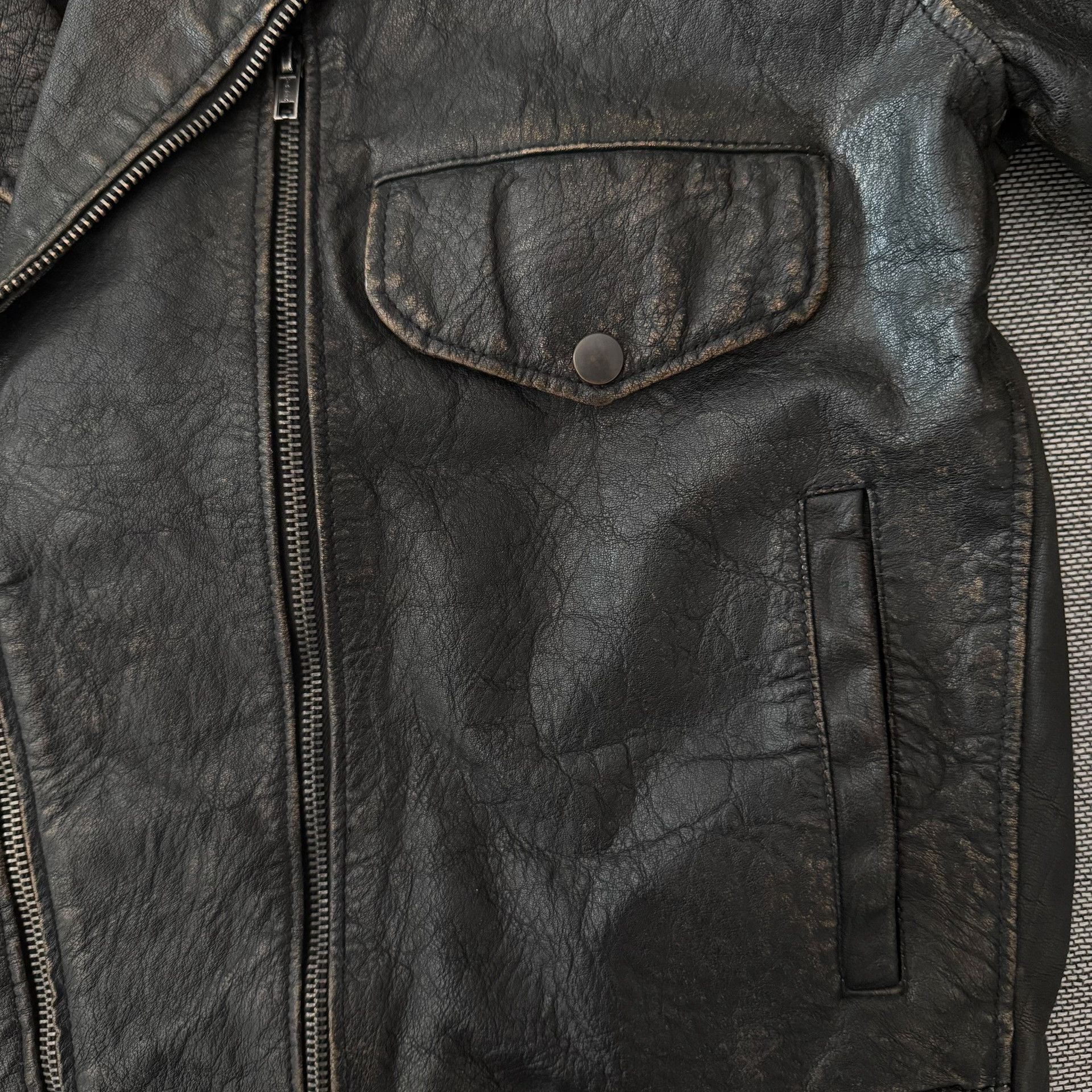 Levi's Vintage Clothing Levi's LVC 1950s Leather Moto Jacket Size US M / EU 48-50 / 2 - 4 Thumbnail