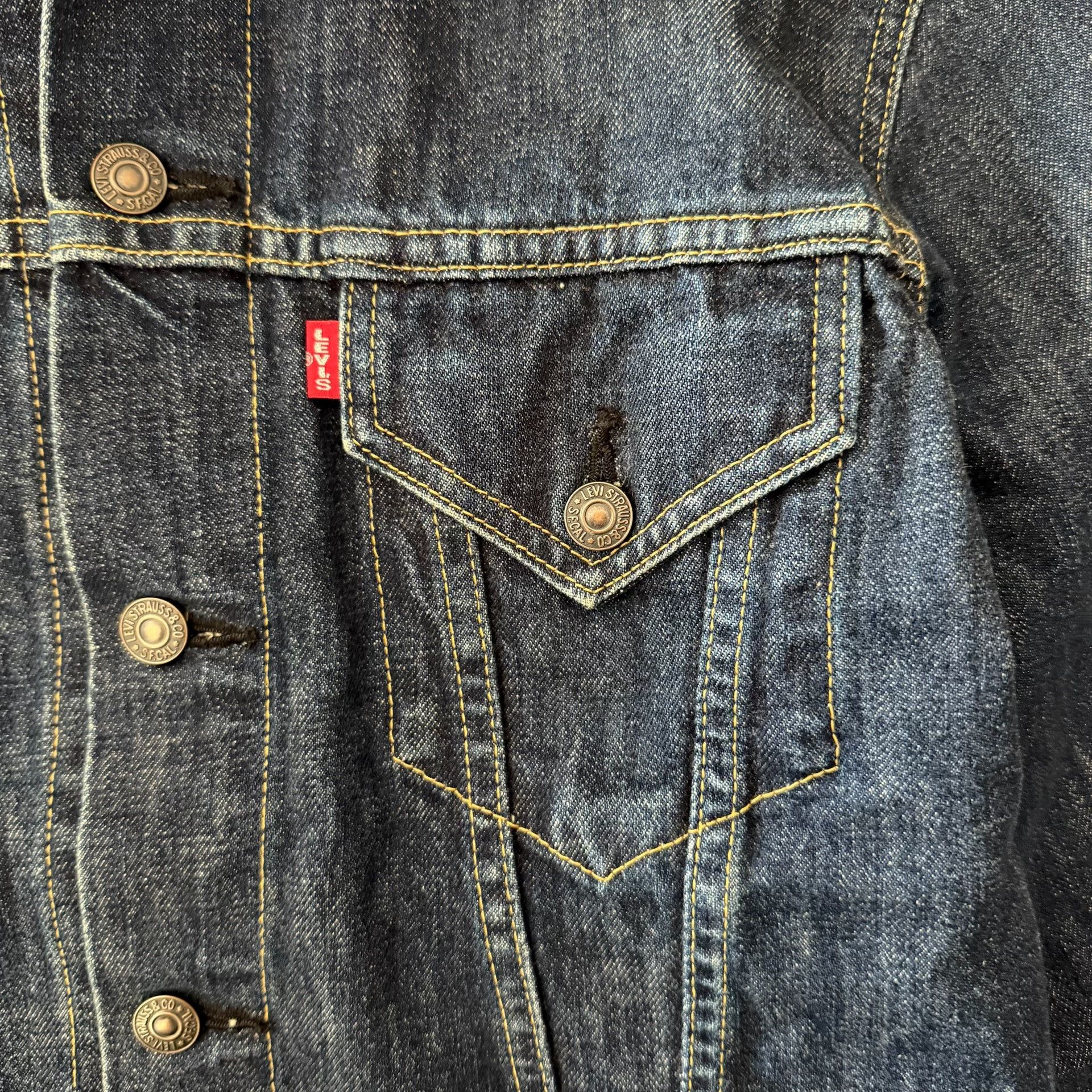 Levi's Vintage Clothing Levi's LVC 71557 J09 Denim Jacket Size US XXS / EU 40 - 4 Thumbnail