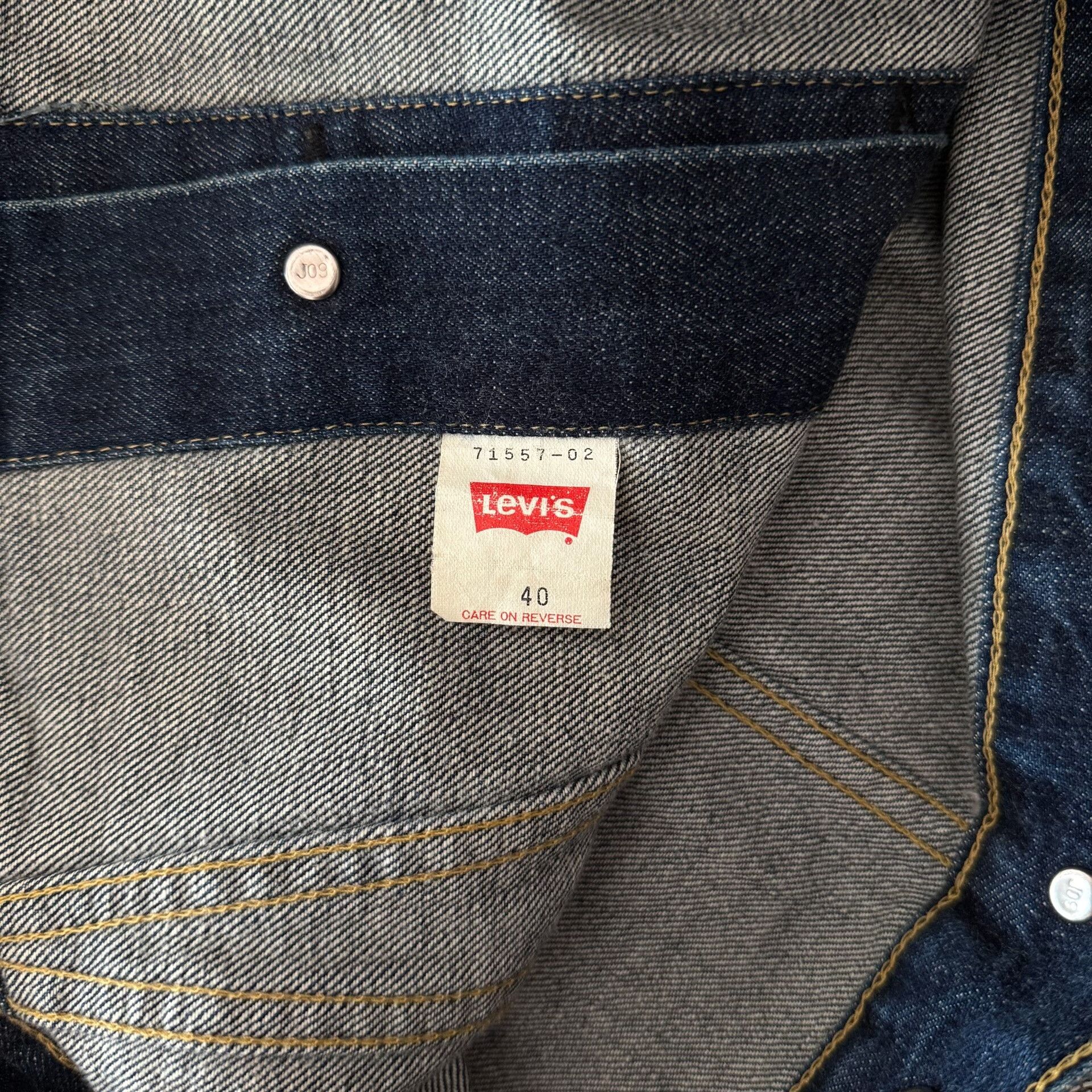Levi's Vintage Clothing Levi's LVC 71557 J09 Denim Jacket Size US XXS / EU 40 - 8 Thumbnail