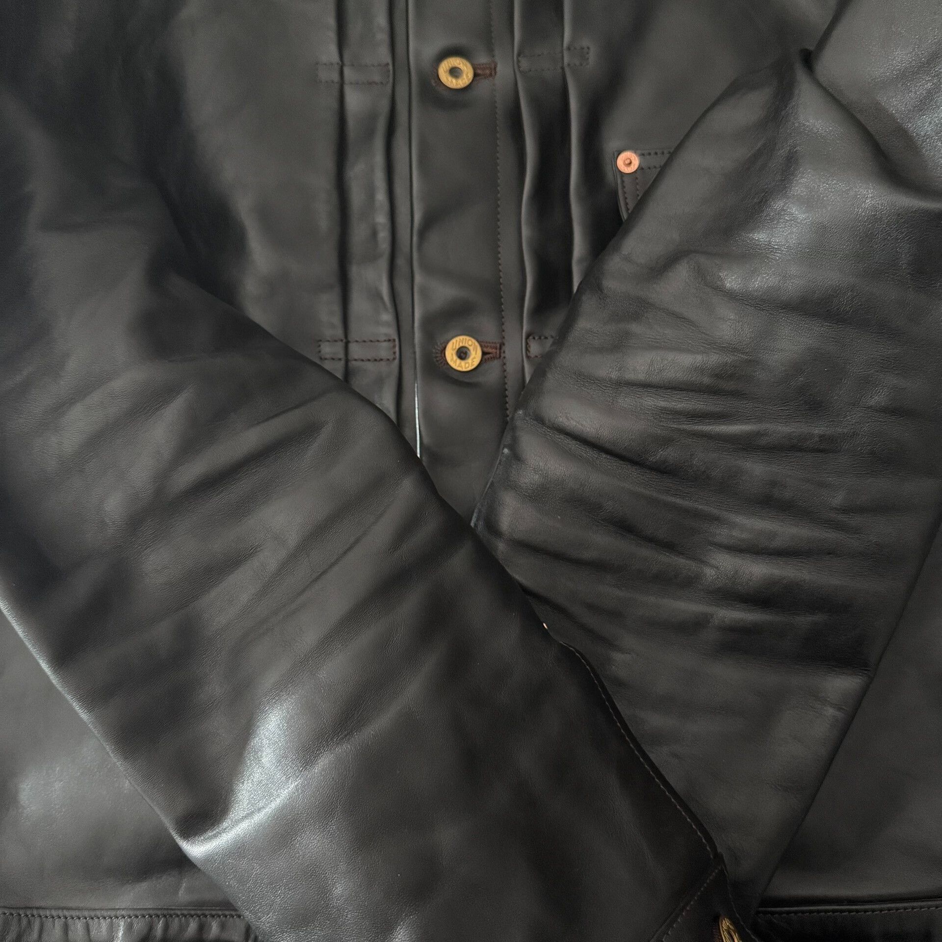 DOUBLE HELIX Double Helix Cowboy Horsehide Jacket Size US S / EU 44-46 / 1 - 5 Thumbnail