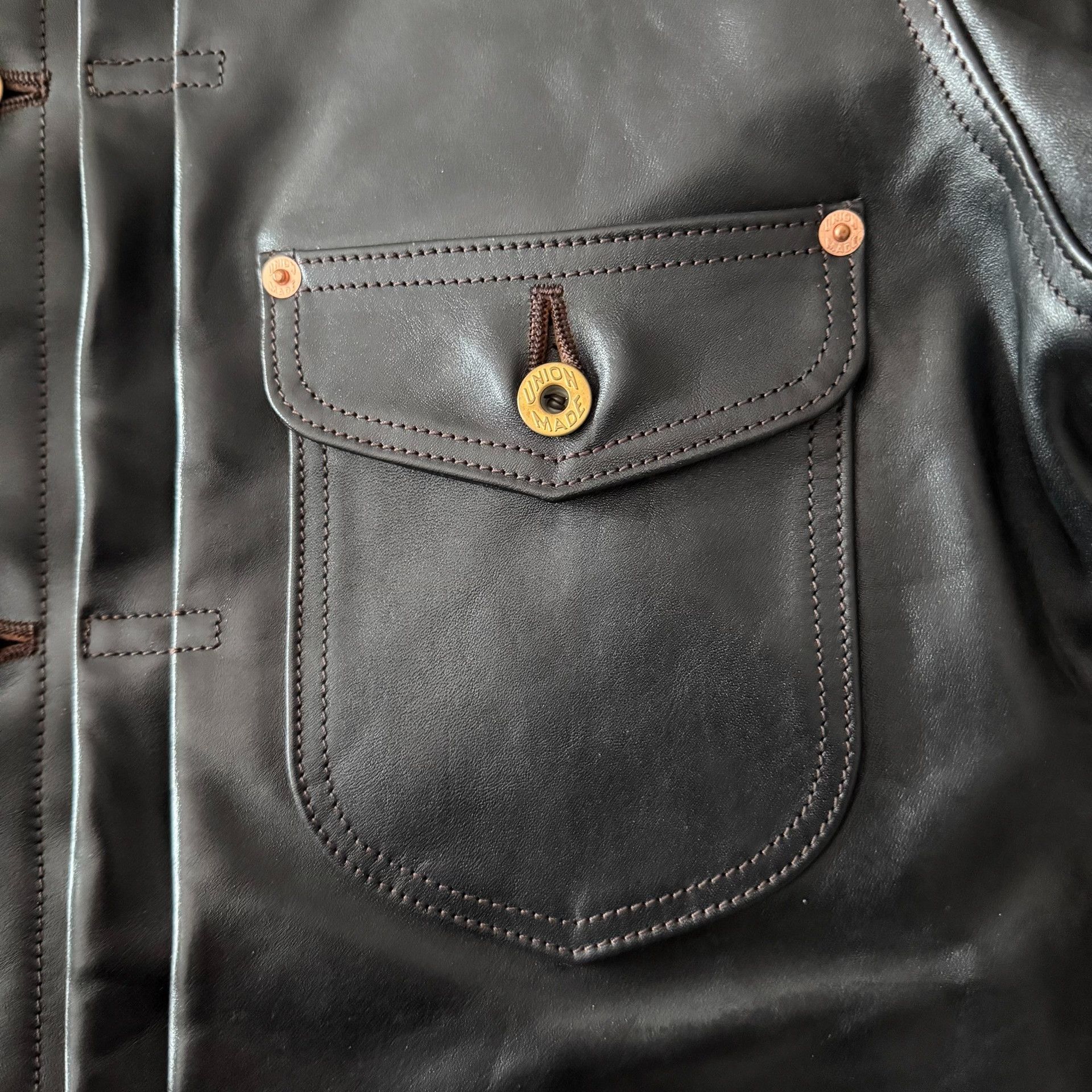 DOUBLE HELIX Double Helix Cowboy Horsehide Jacket Size US S / EU 44-46 / 1 - 4 Thumbnail