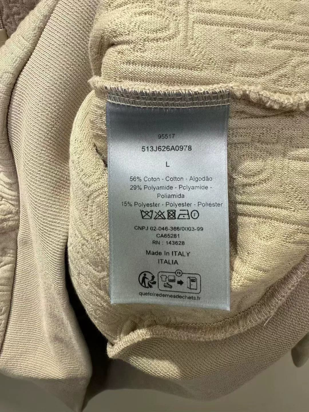 Dior Dior Latest Embossed Full Logo Hoodie Size US L / EU 52-54 / 3 - 3 Thumbnail