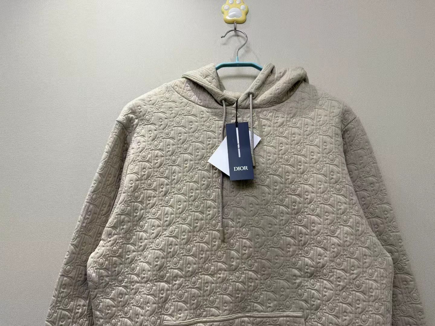 Dior Dior Latest Embossed Full Logo Hoodie Size US L / EU 52-54 / 3 - 2 Thumbnail