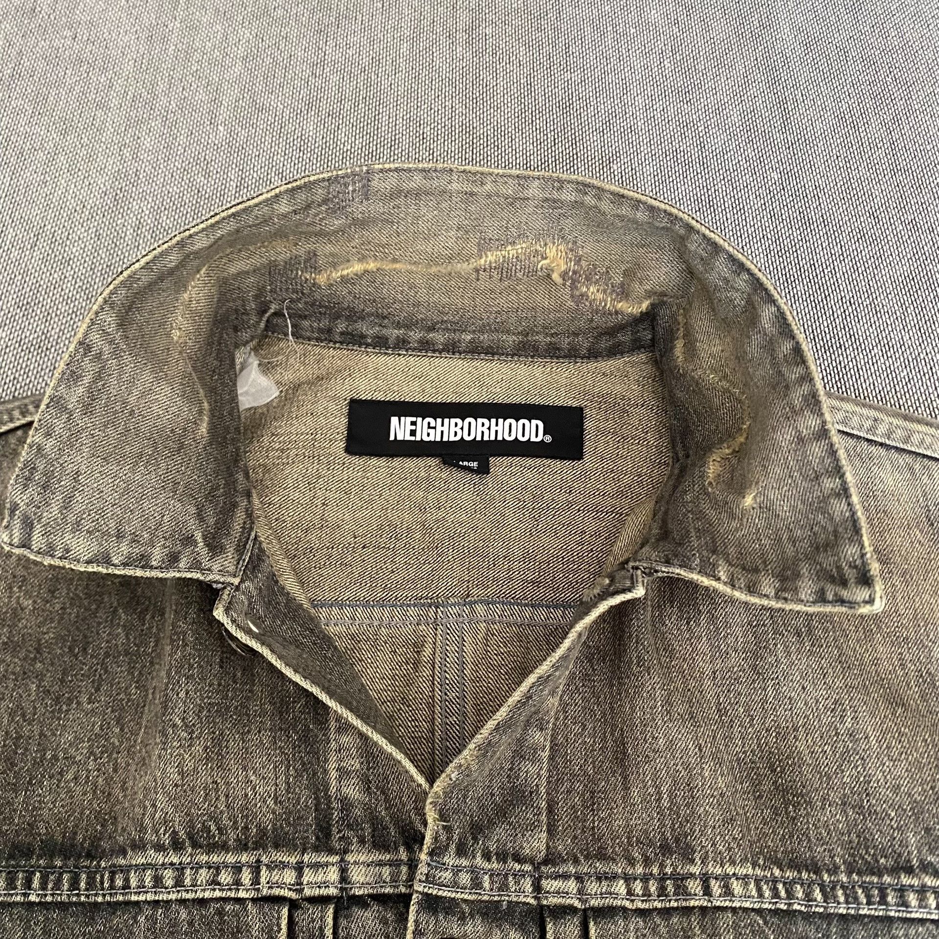 Neighborhood Neighborhood 24ss Stockman Denim Jacket Size US L / EU 52-54 / 3 - 3 Thumbnail