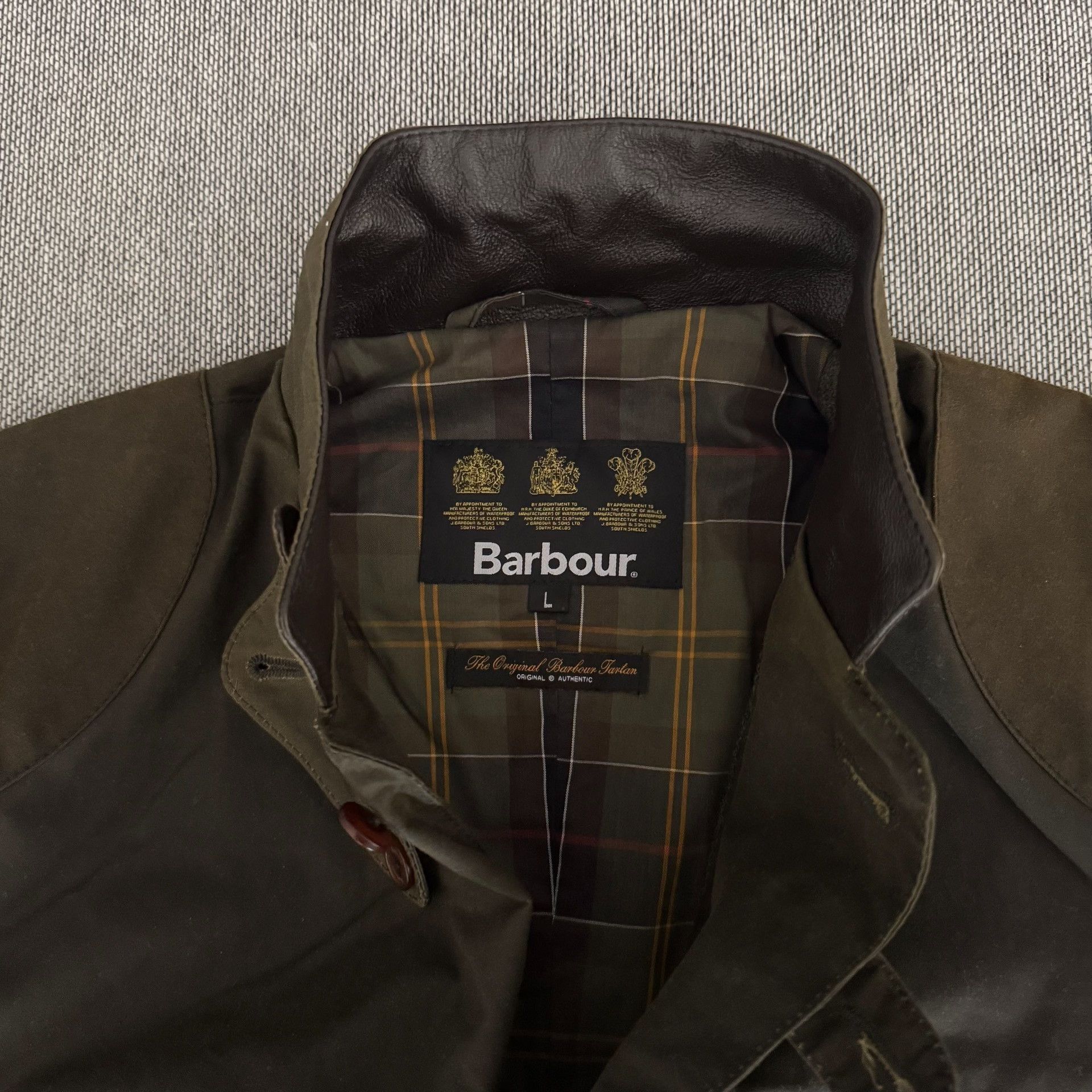 Barbour Barbour 007 Beacon Sports Waxed Jacket Size US L / EU 52-54 / 3 - 3 Thumbnail