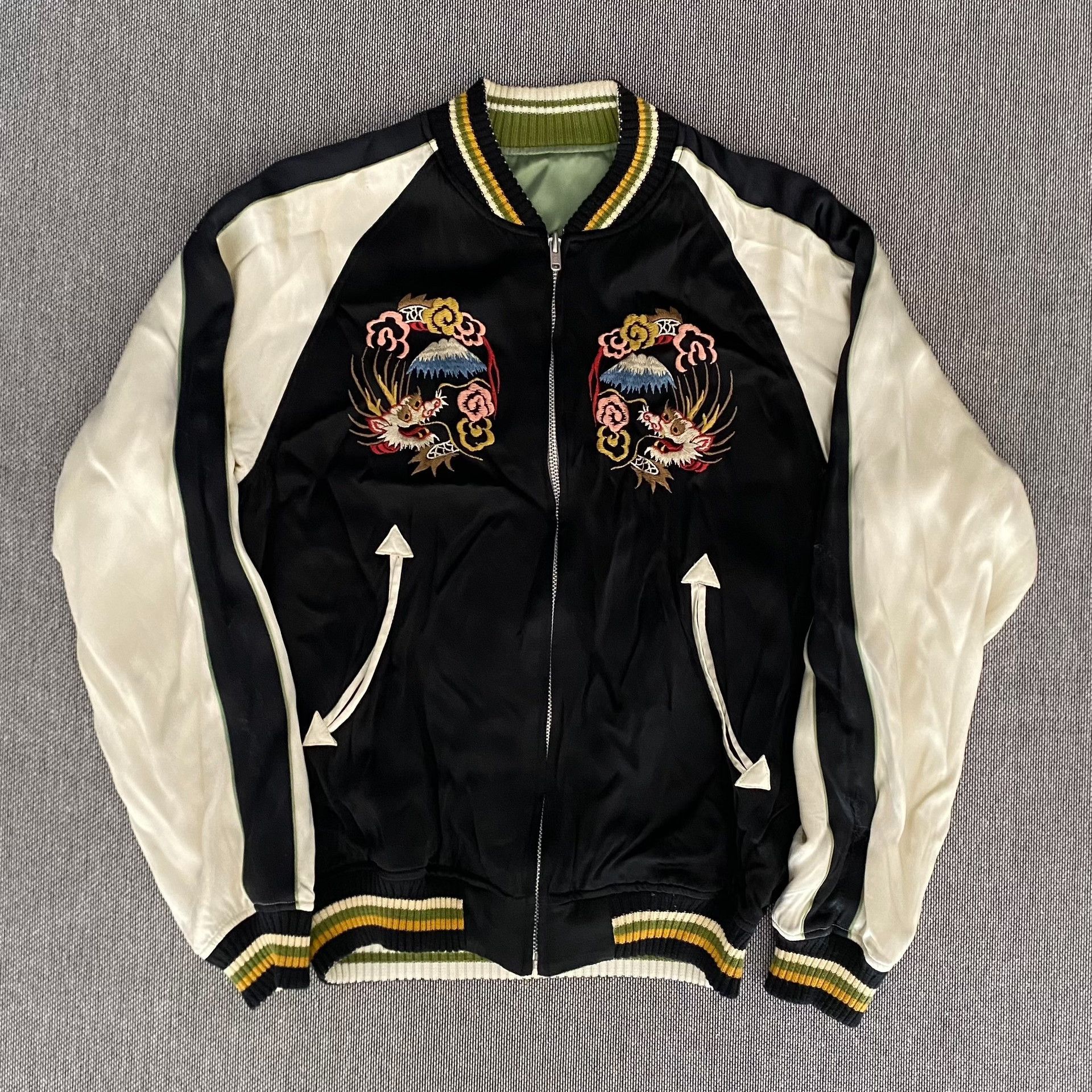 The Flat Head The Flat Head Sakujan Reversible Jacket Size US L / EU 52-54 / 3 - 3 Thumbnail