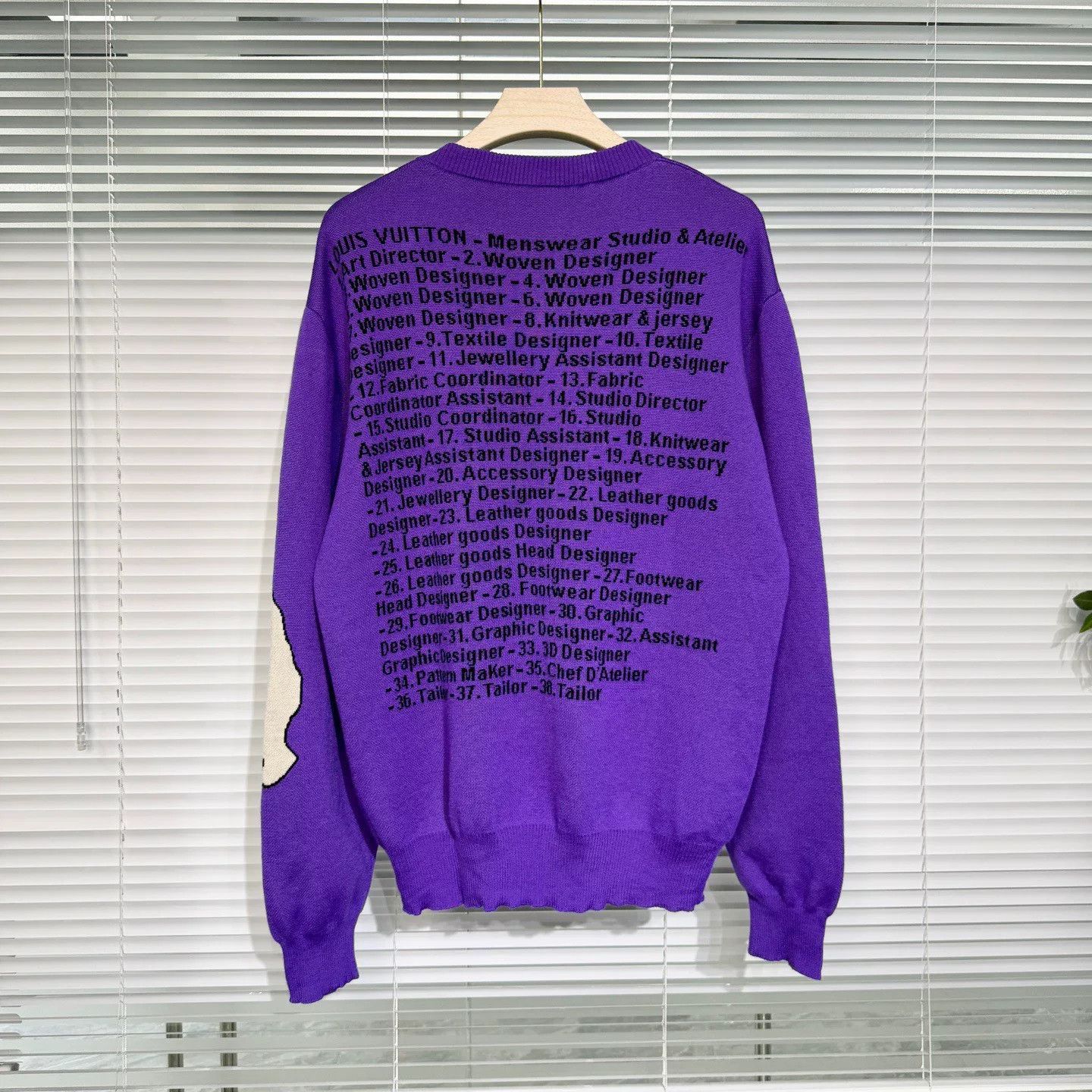 Louis Vuitton LV Knit Sweater with Silhouette Logo Size US XXL / EU 58 / 5 - 2 Thumbnail