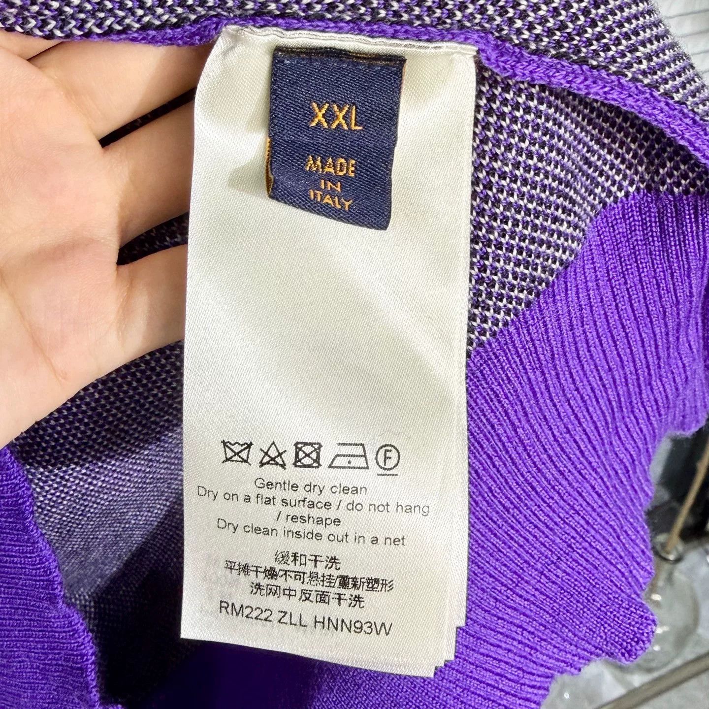 Louis Vuitton LV Knit Sweater with Silhouette Logo Size US XXL / EU 58 / 5 - 4 Thumbnail