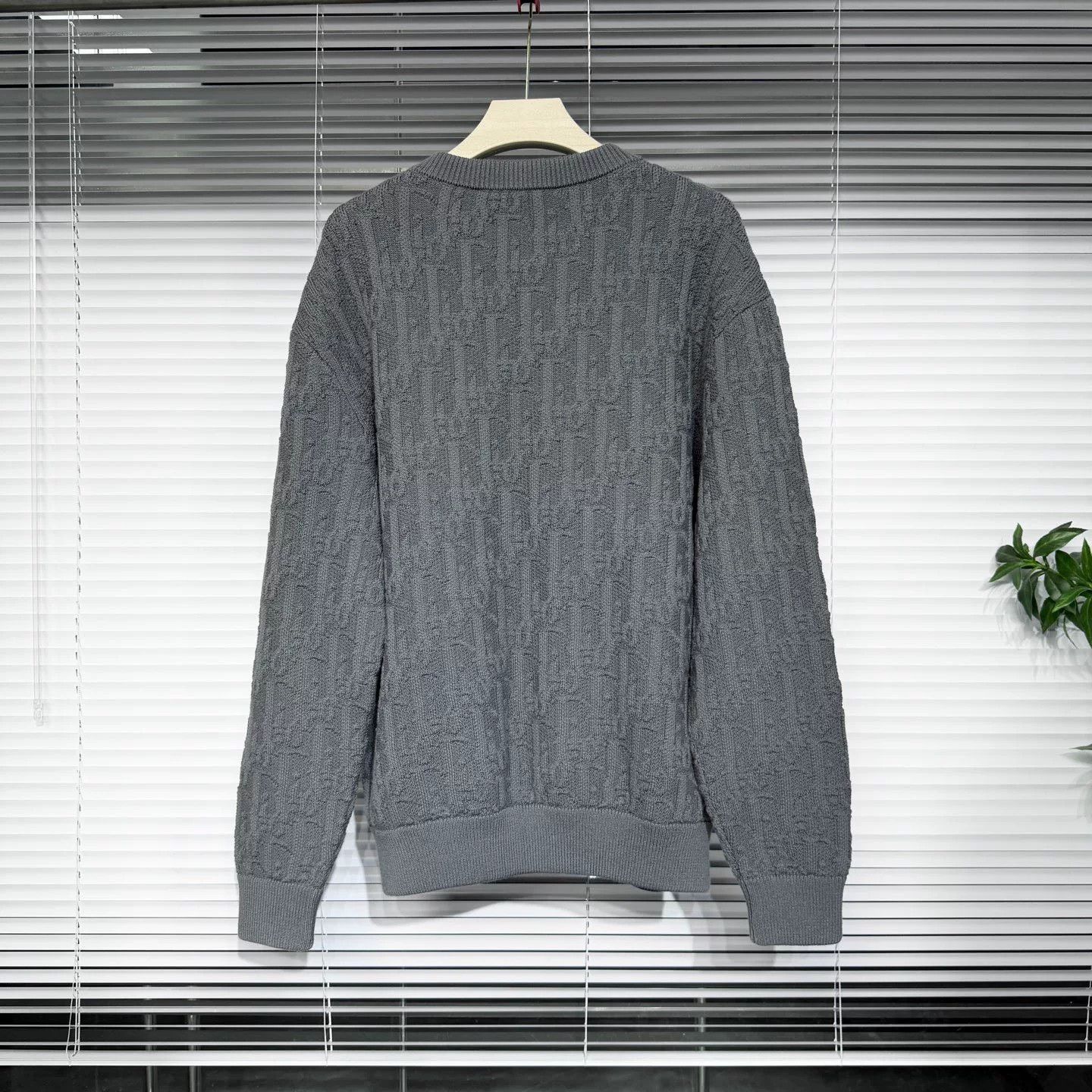Dior Dior 2025 Oblique Logo Knit Sweater Size US XL / EU 56 / 4 - 2 Thumbnail