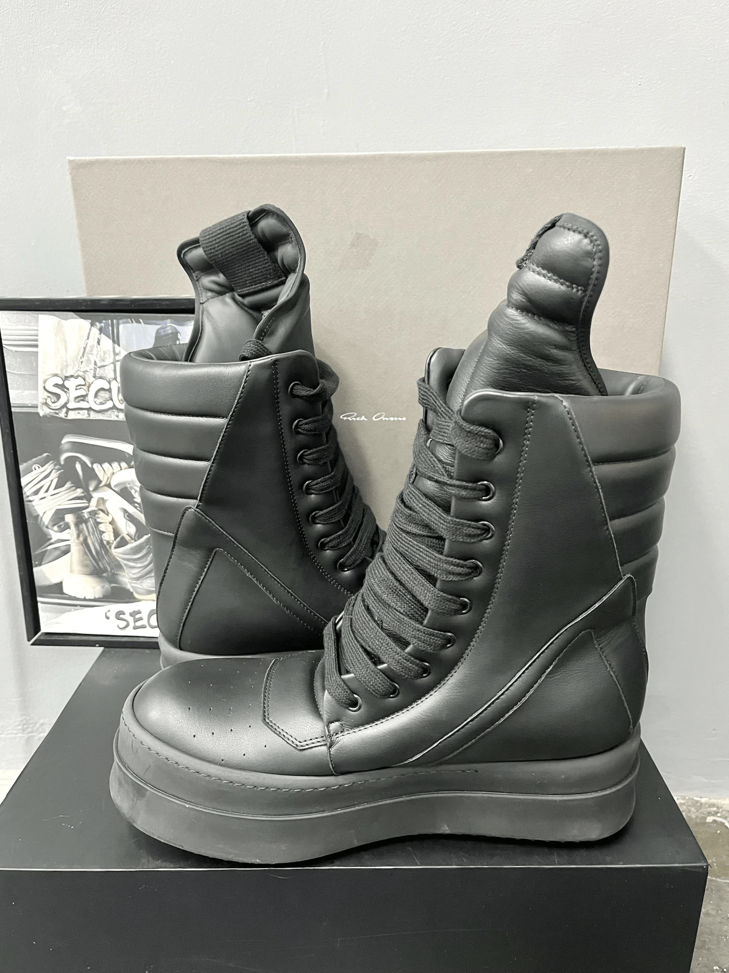Rick Owens Rick Owens 25SS Mega High-Top Platform Size US 7 / EU 40 - 5 Thumbnail