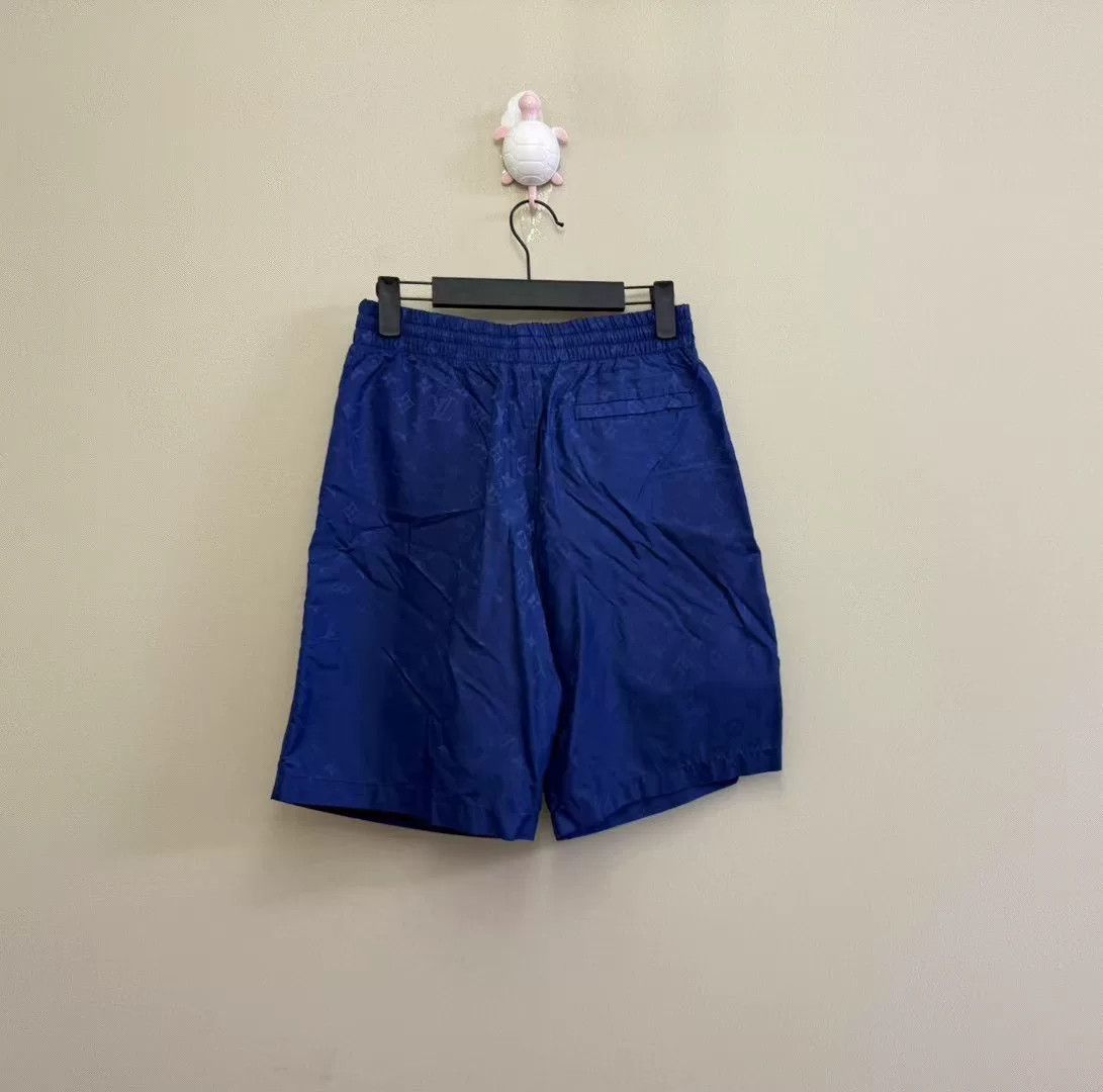 Yayoi Kusama Louis Vuitton x Yayoi Kusama Blue Logo Shorts Size 35" - 4 Thumbnail