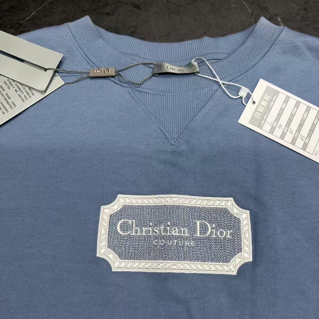 Dior DIOR Logo Crewneck Sweatshirt L Size US L / EU 52-54 / 3 - 3 Thumbnail