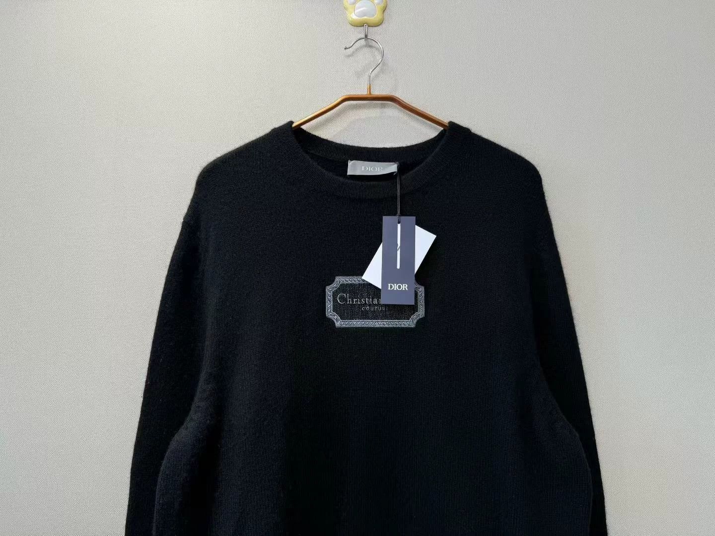 Dior DIOR New Embroidered Logo Sweater Size US L / EU 52-54 / 3 - 2 Thumbnail