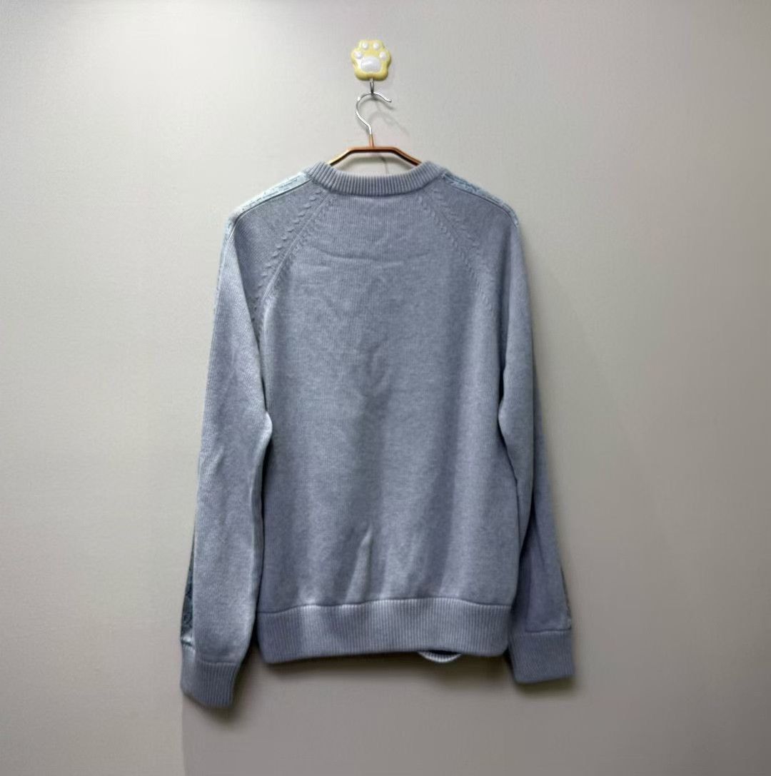 Dior DIOR Gray Arm Logo Sweater Size US M / EU 48-50 / 2 - 4 Thumbnail