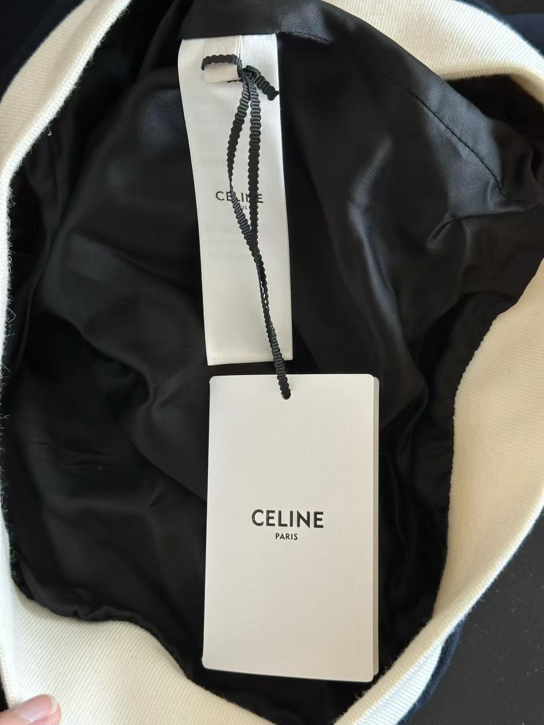 Celine Celine Blue Coat Size L / US 10 / IT 46 - 4 Thumbnail