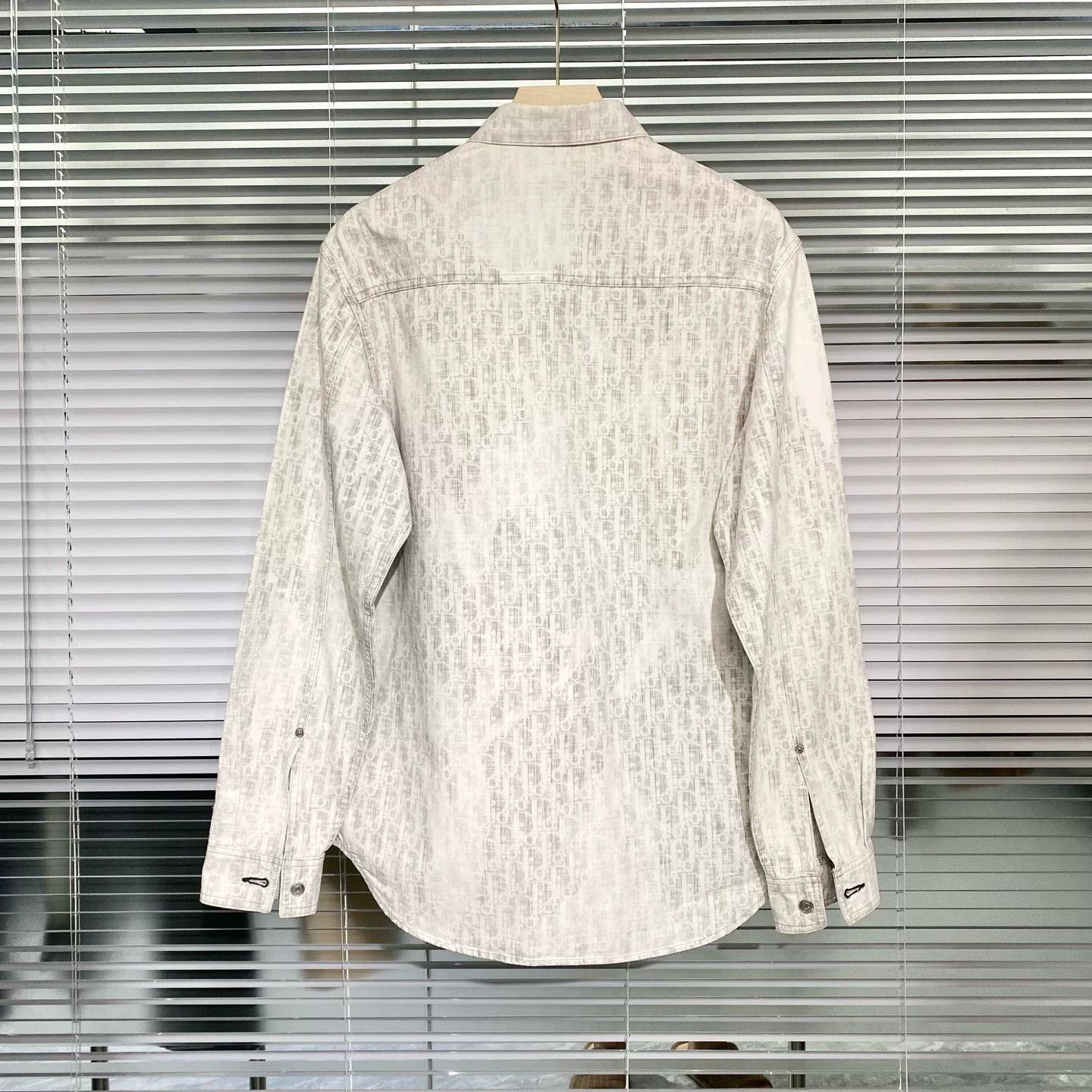 Dior Dior Monogram Distressed Shirt Jacket Size US M / EU 48-50 / 2 - 2 Thumbnail