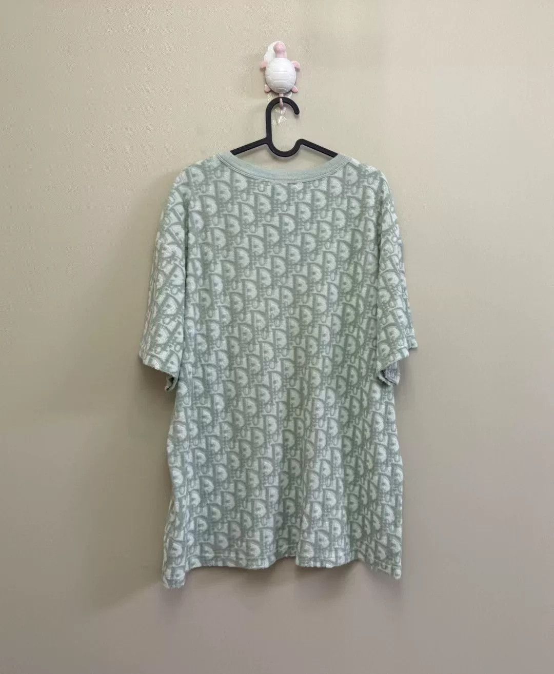 Dior DIOR Green Full Logo Short Sleeve Size US M / EU 48-50 / 2 - 4 Thumbnail