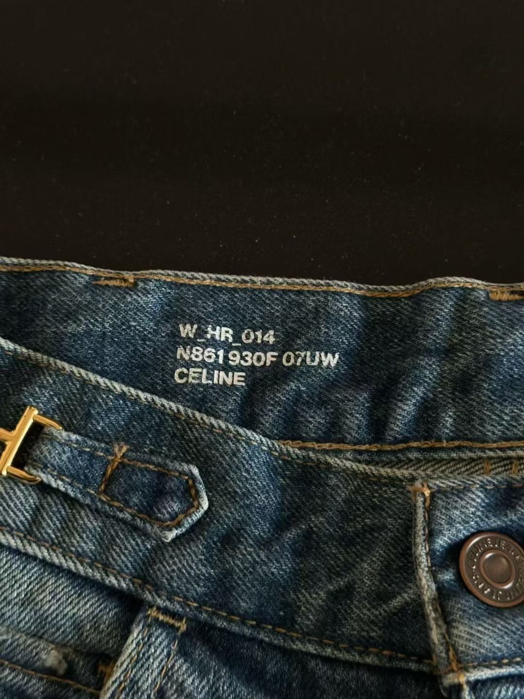 Celine Celine Margaret Triomphe Jeans Size 25" / US 0 / IT 36 - 3 Thumbnail
