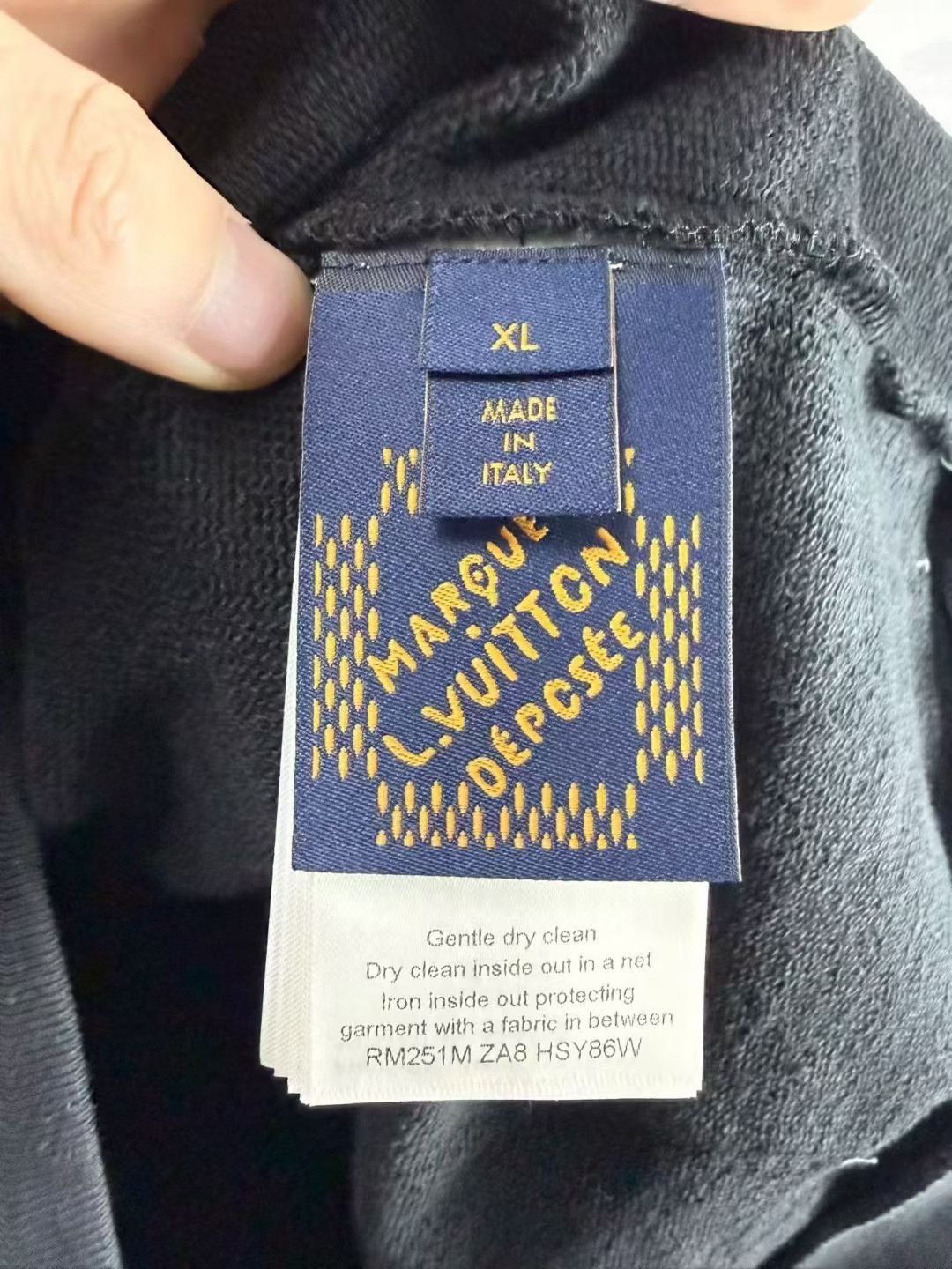 Louis Vuitton Louis Vuitton Onyx Logo Sweatshirt XL Size US XL / EU 56 / 4 - 4 Thumbnail