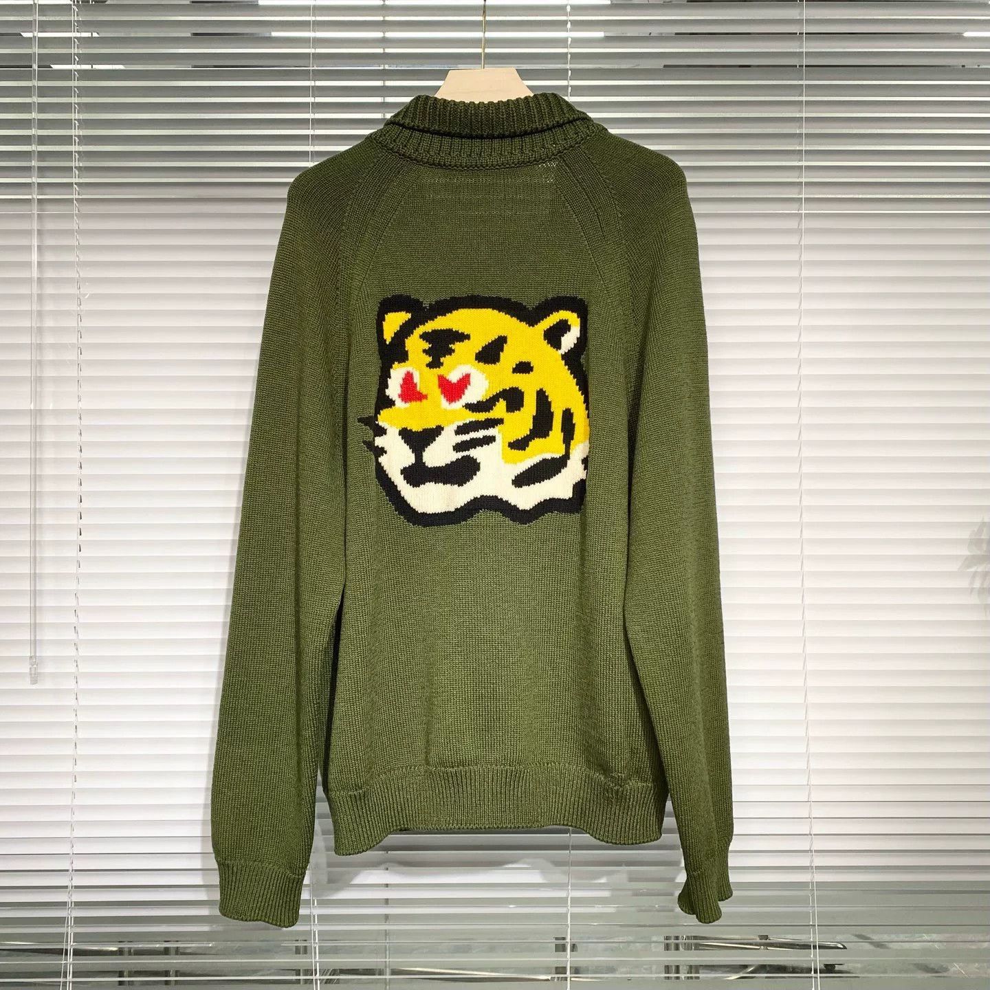 Louis Vuitton Louis Vuitton Nigo2 Tiger Head Cardigan Size US XXL / EU 58 / 5 - 2 Thumbnail