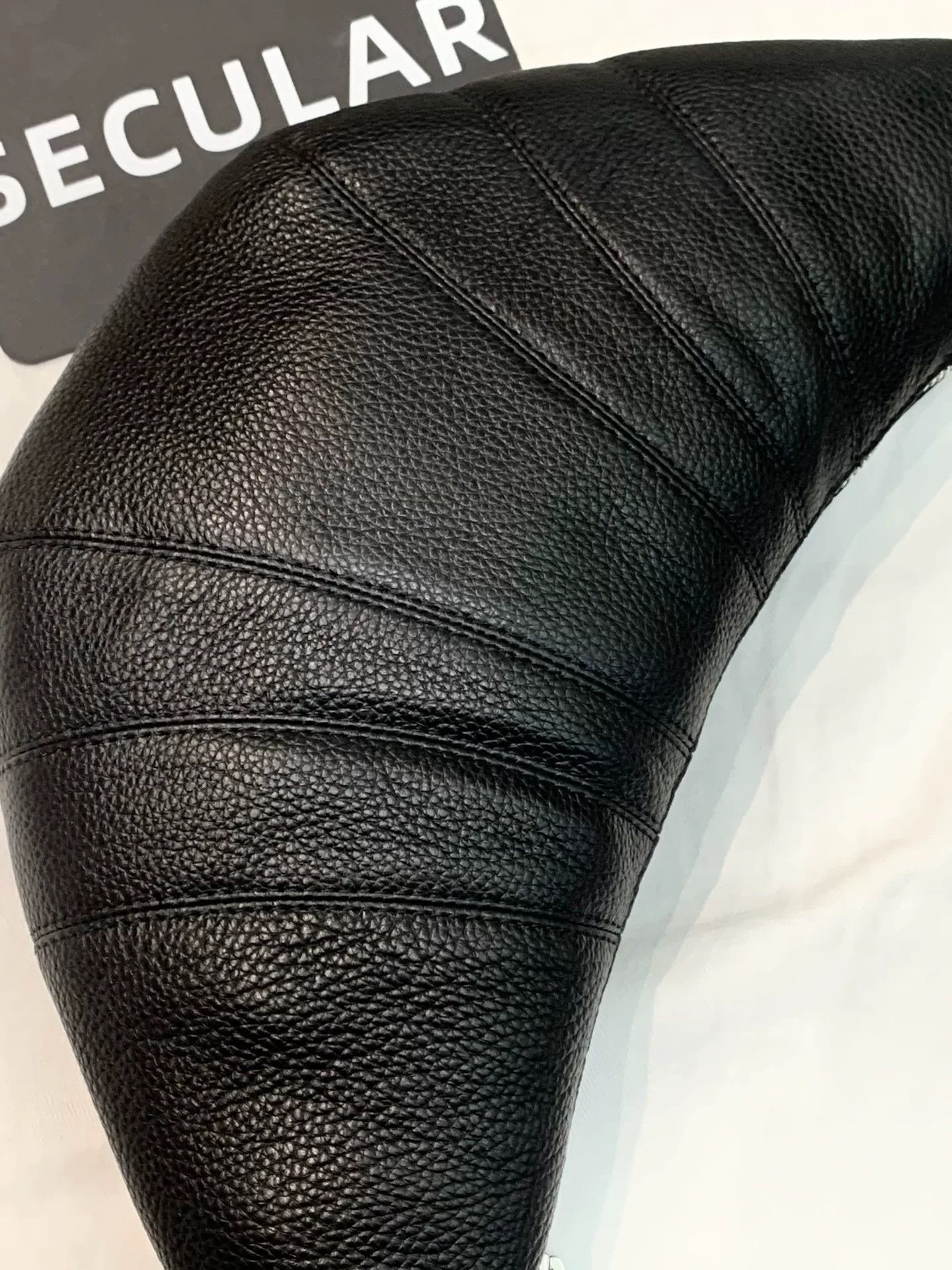 Lemaire Lemaire Small Black Cowhide Croissant Bag Size ONE SIZE - 5 Thumbnail