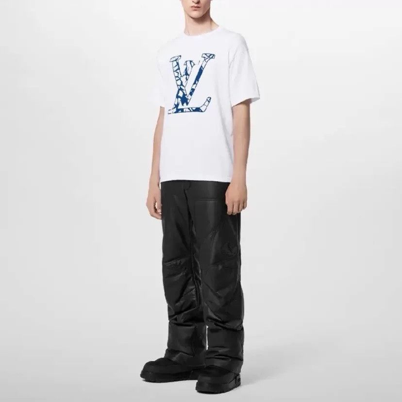 Louis Vuitton LV Knitted Short Sleeve Ski Logo Tee Size US M / EU 48-50 / 2 - 6 Thumbnail