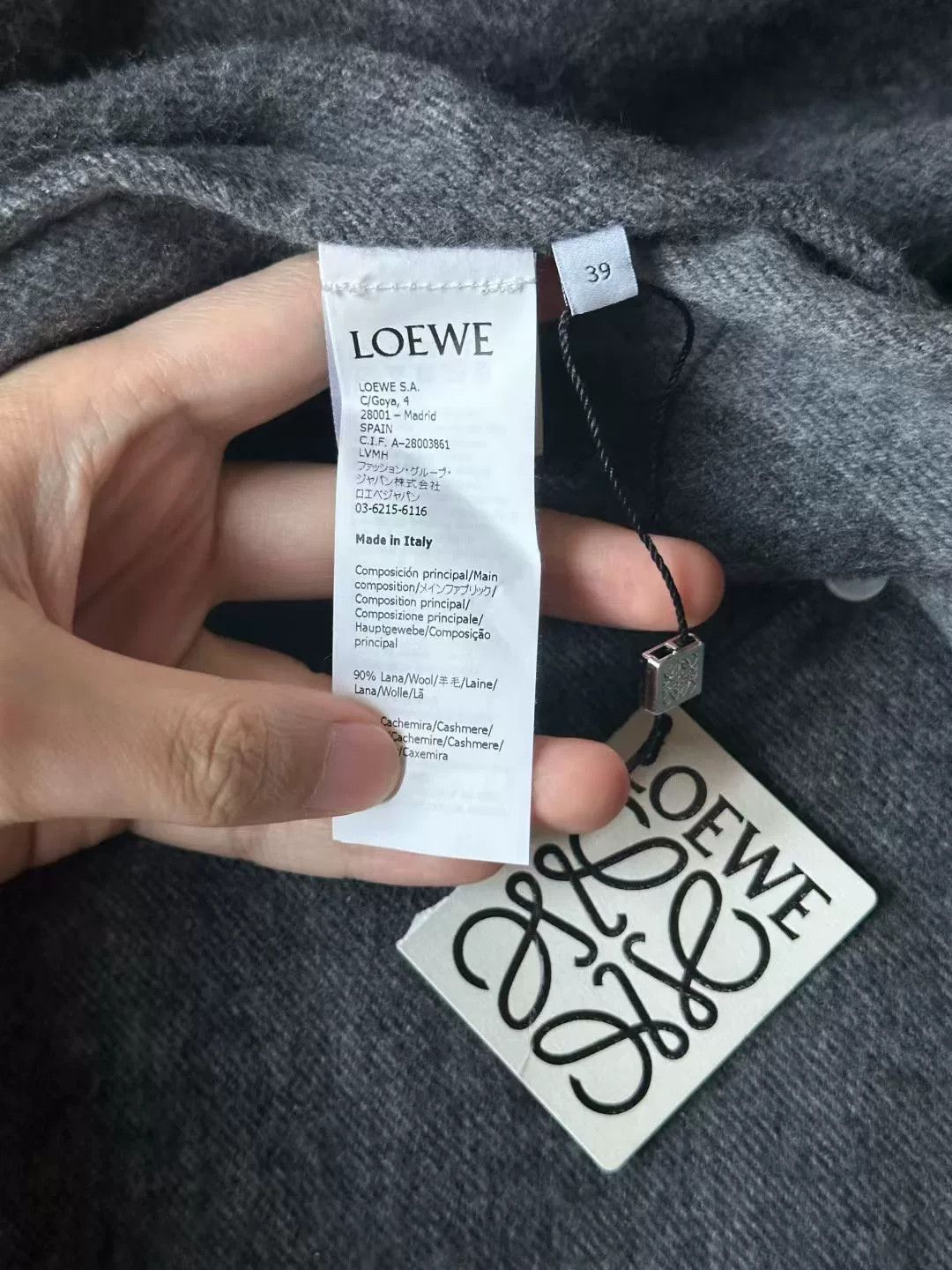 Loewe Loewe Large Logo Leather Patch Shirt Jacket Size US M / EU 48-50 / 2 - 5 Thumbnail