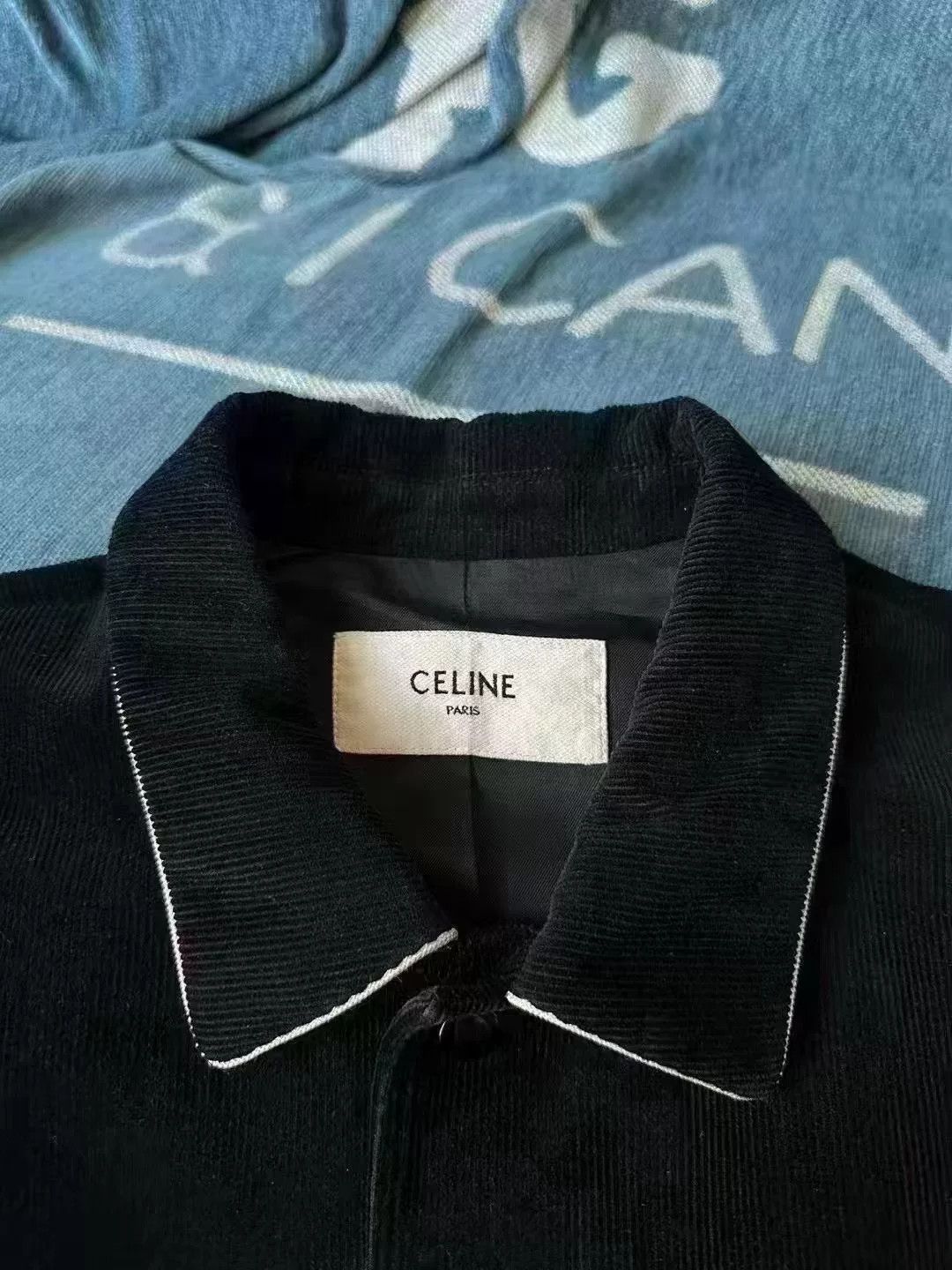 Celine Celine Corduroy Baseball Jacket Size US M / EU 48-50 / 2 - 4 Thumbnail