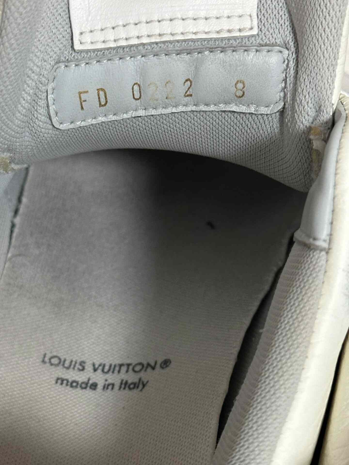 Louis Vuitton Louis Vuitton Trainer White Cement Sneaker Size US 8 / EU 41 - 8 Thumbnail