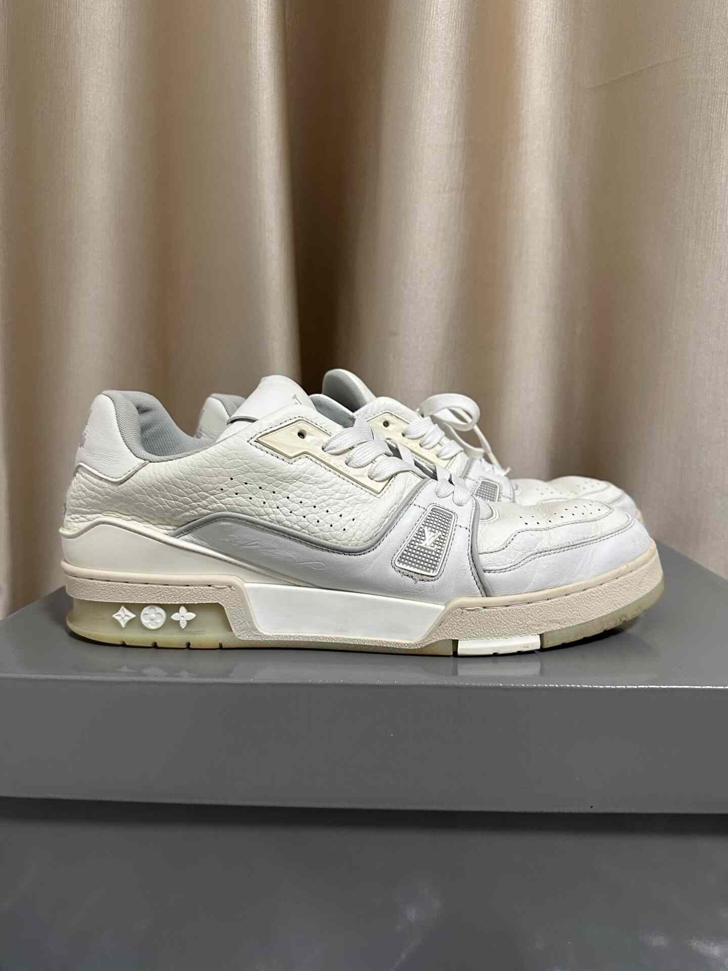 Louis Vuitton Louis Vuitton Trainer White Cement Sneaker Size US 8 / EU 41 - 5 Thumbnail